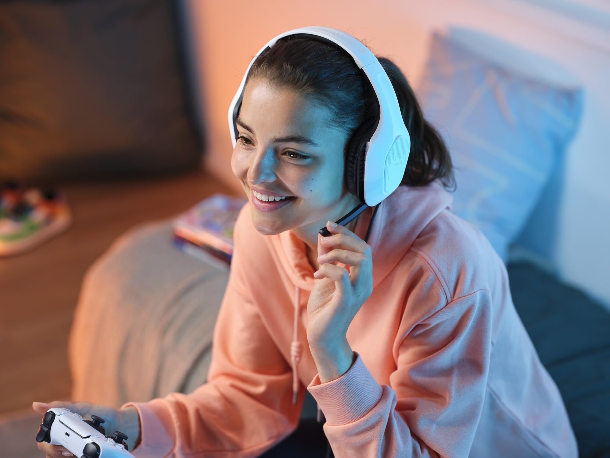 TRUST  Casque gaming ZIROX pour PS5/PS4 - White