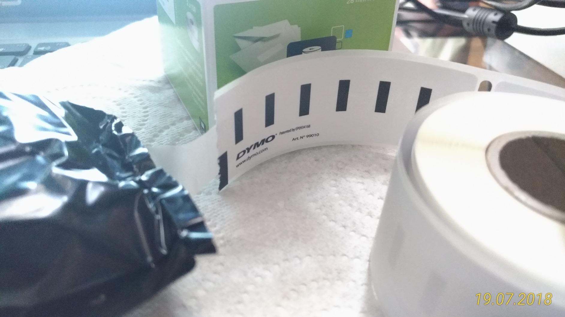 DYMO Labelwriter étiquettes 28x89mm-blanc 12 rouleaux de 130