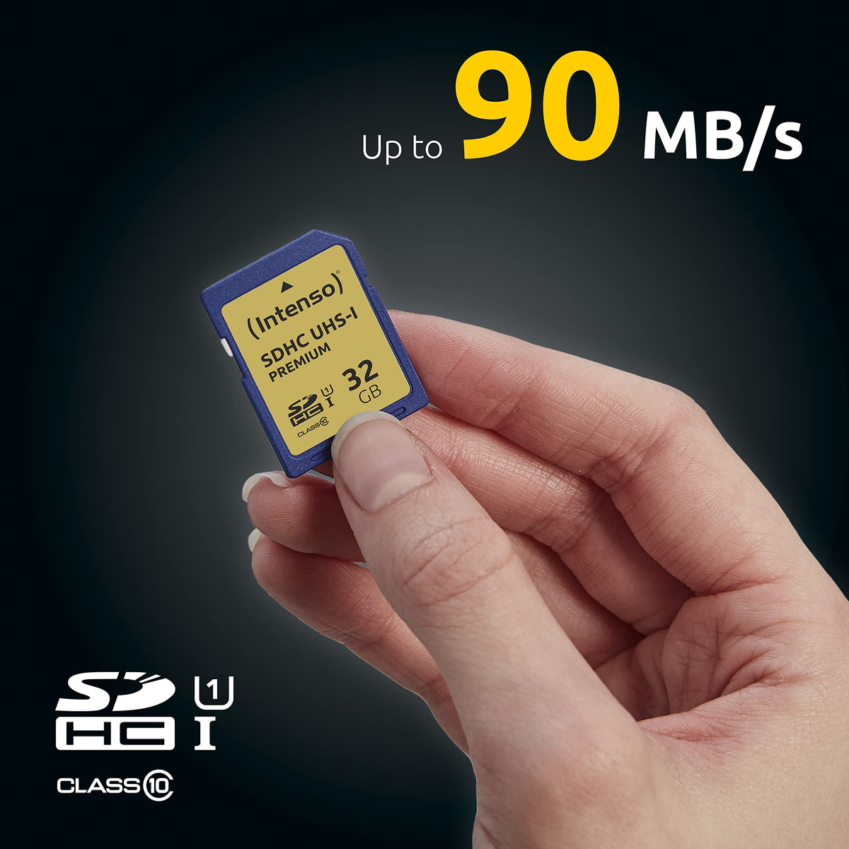 INTENSO Carte SDHC UHS-I Premium Class 10 - 32 Go
