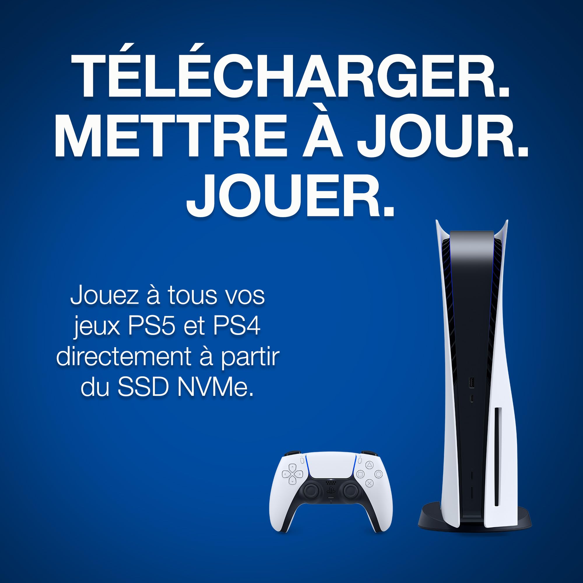 SEAGATE Game Drive for PS5 2To NVMe M.2 SSD EMEA