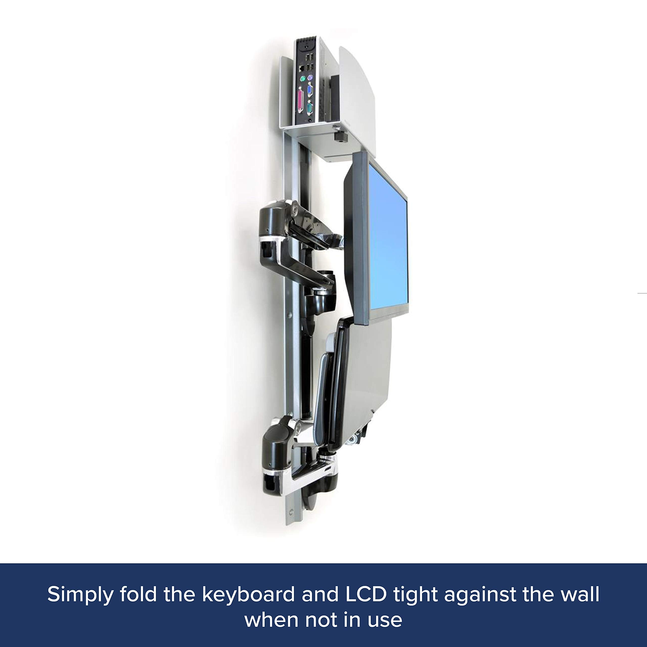 45-247-026/LX Wall Mount System Silver