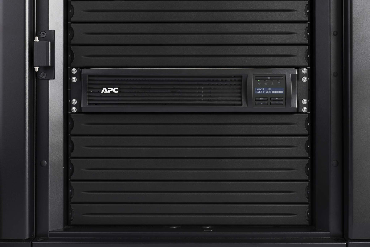 APC Smart-UPS 1000VA LCD RM UPS Rack AC 220/230/240V 700Watt 1000VA Ethernet 10/100 RS-232 USB oc 4 2U BK with APC SmartConnect