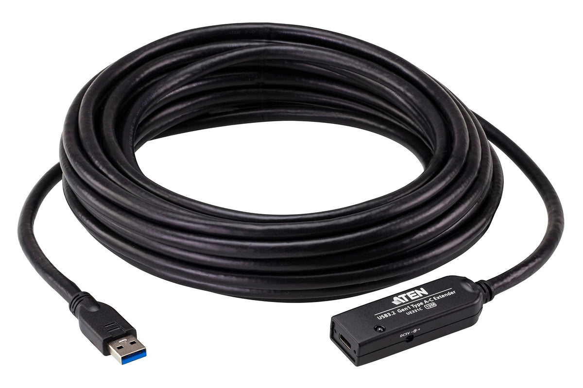 ATEN UE331C-AT-G câble USB USB 3.2 Gen 1 (3.1 Gen 1) USB A USB C 5 Gbit/s Noir