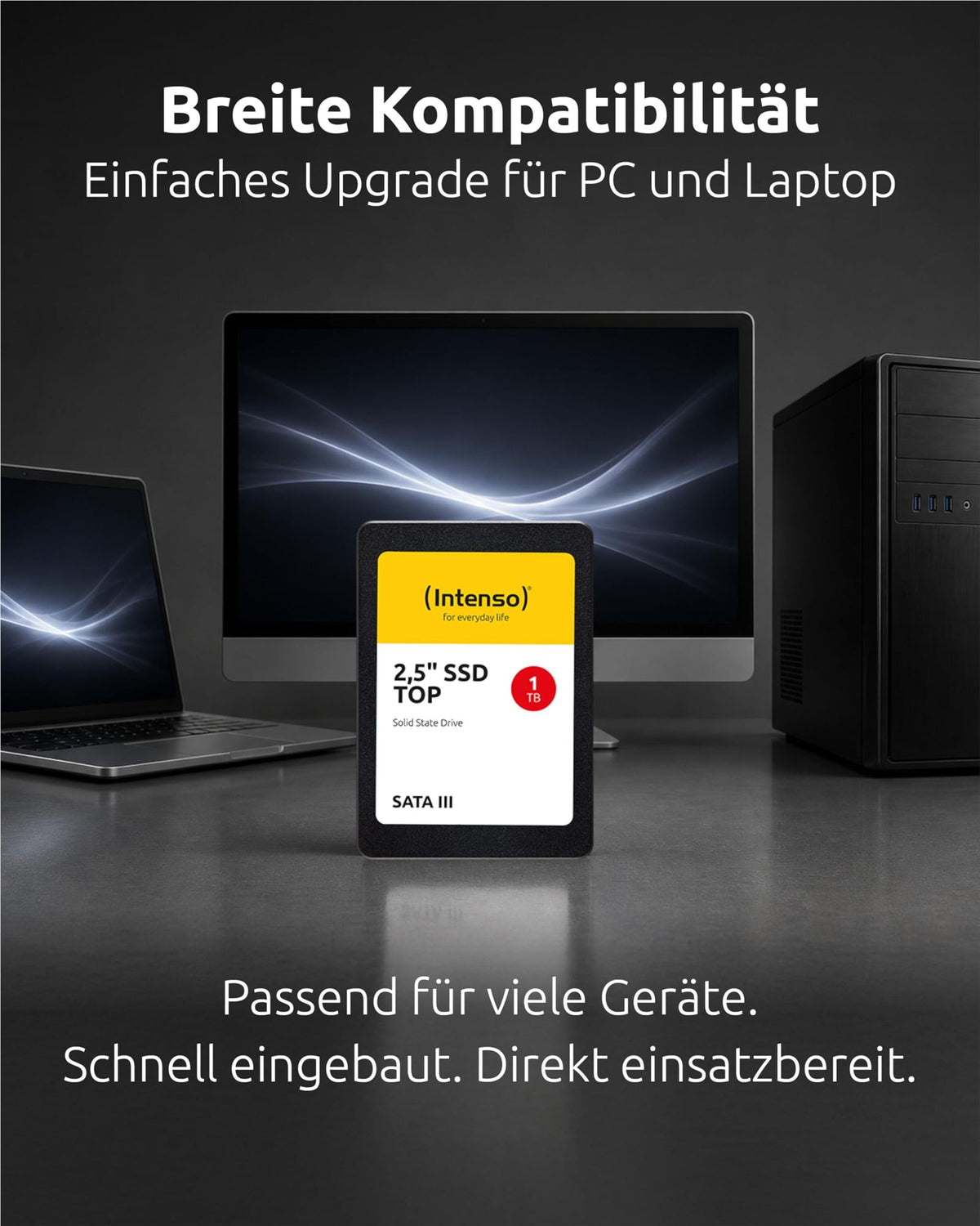 INTENSO TOP - Disque SSD - 1 To- SATA 6Gb/s