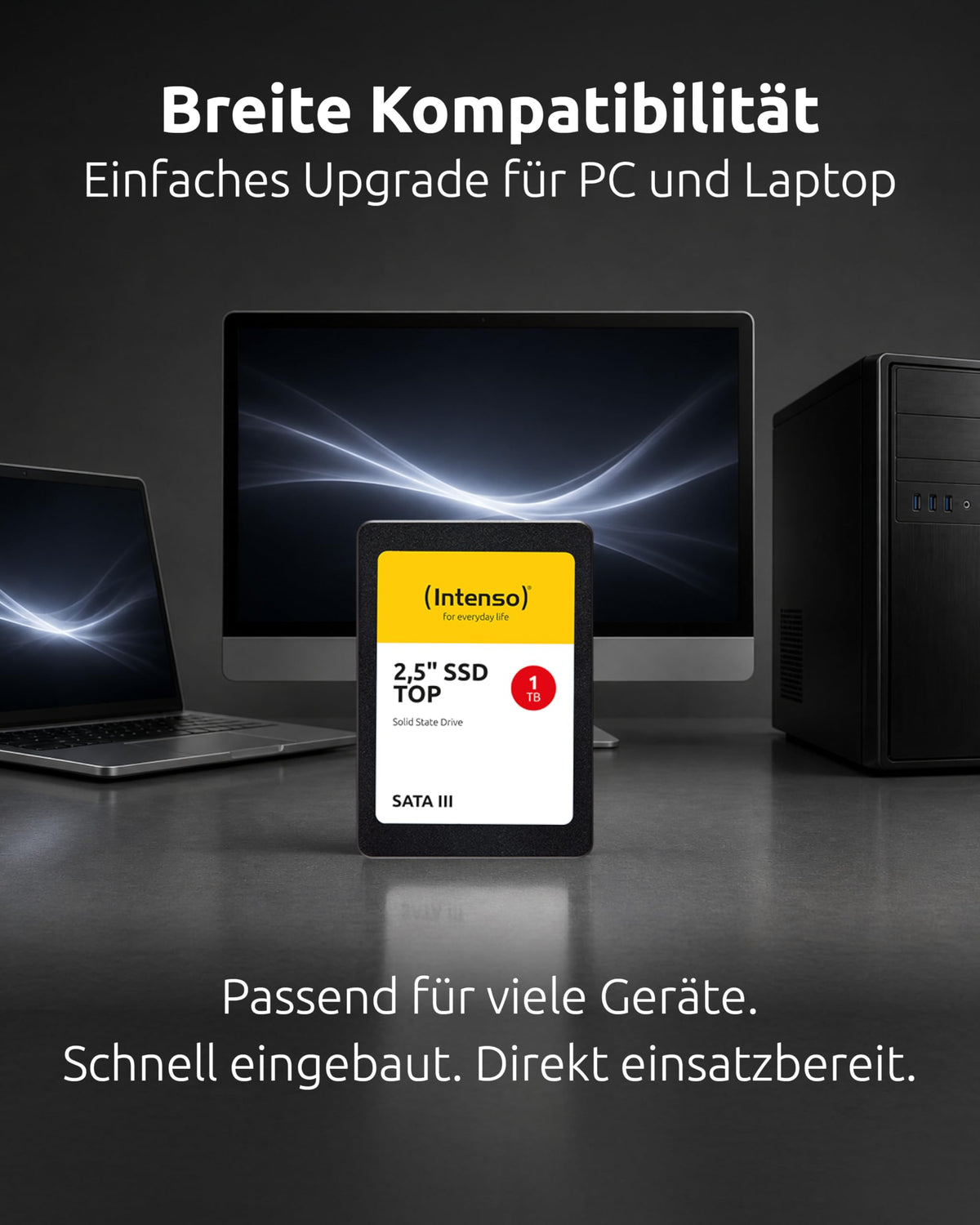 INTENSO TOP - Disque SSD - 1 To- SATA 6Gb/s