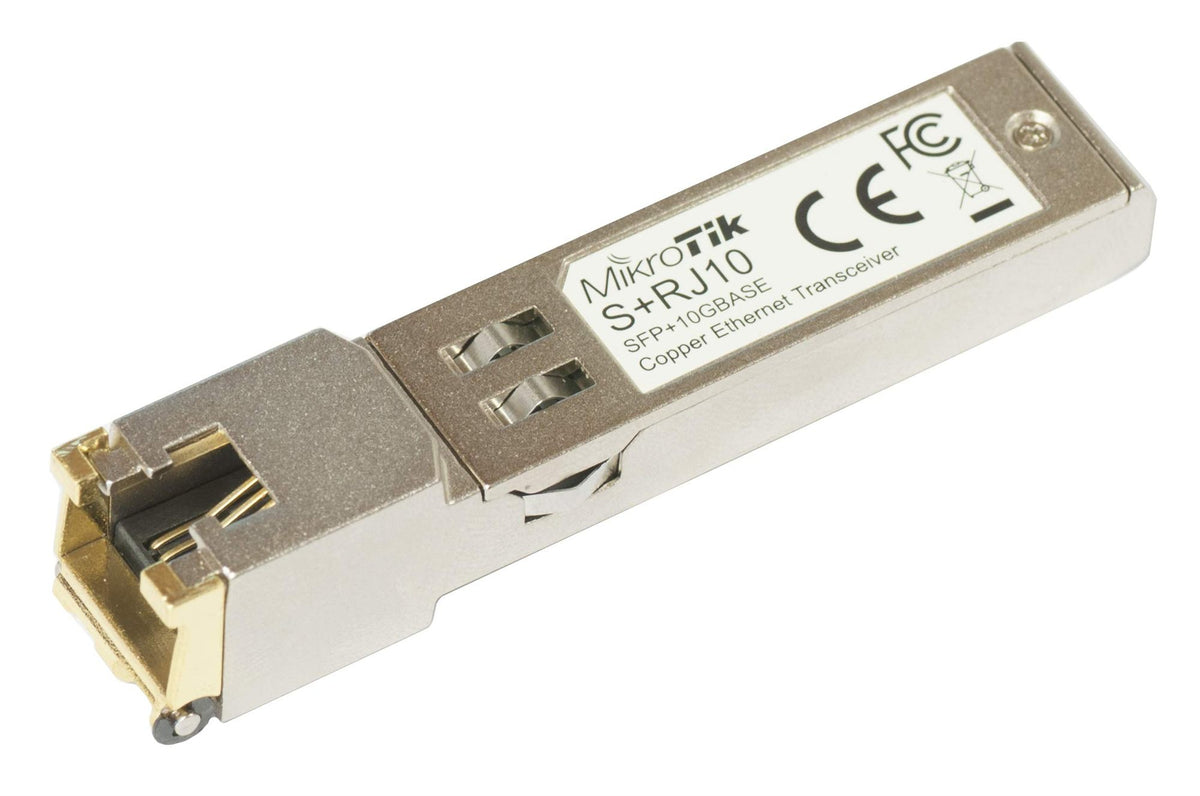 Mikrotik S+RJ10 module émetteur-récepteur de réseau 10000 Mbit/s SFP+