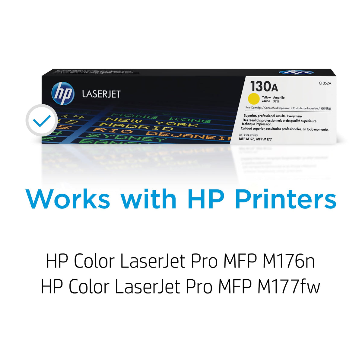 HP 130A original Toner cartridge CF352A yellow standard capacity 1.000 pages 1-pack