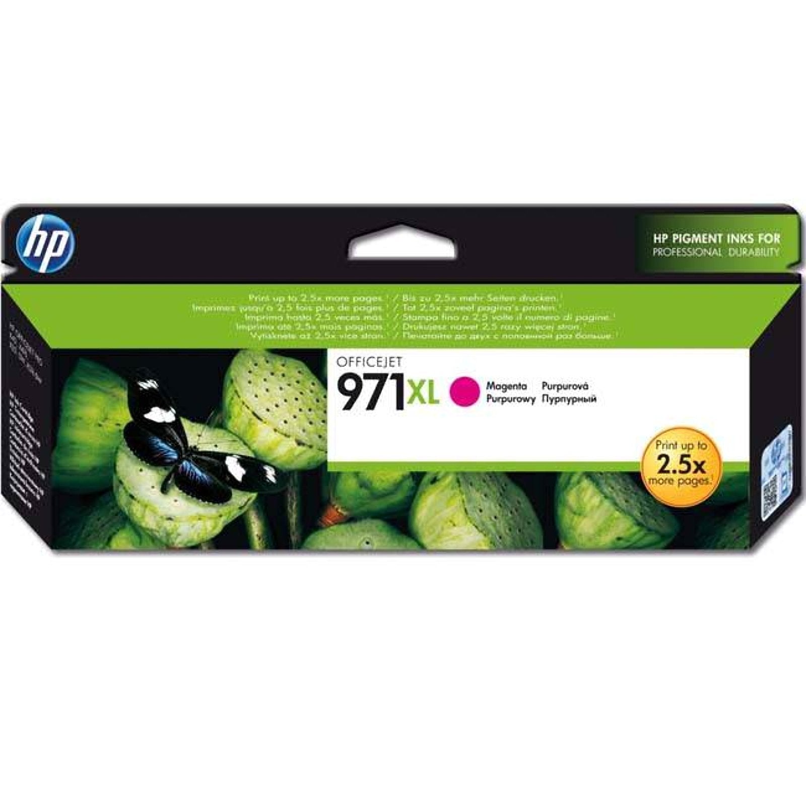 HP 971XL original Ink cartridge CN627A magenta