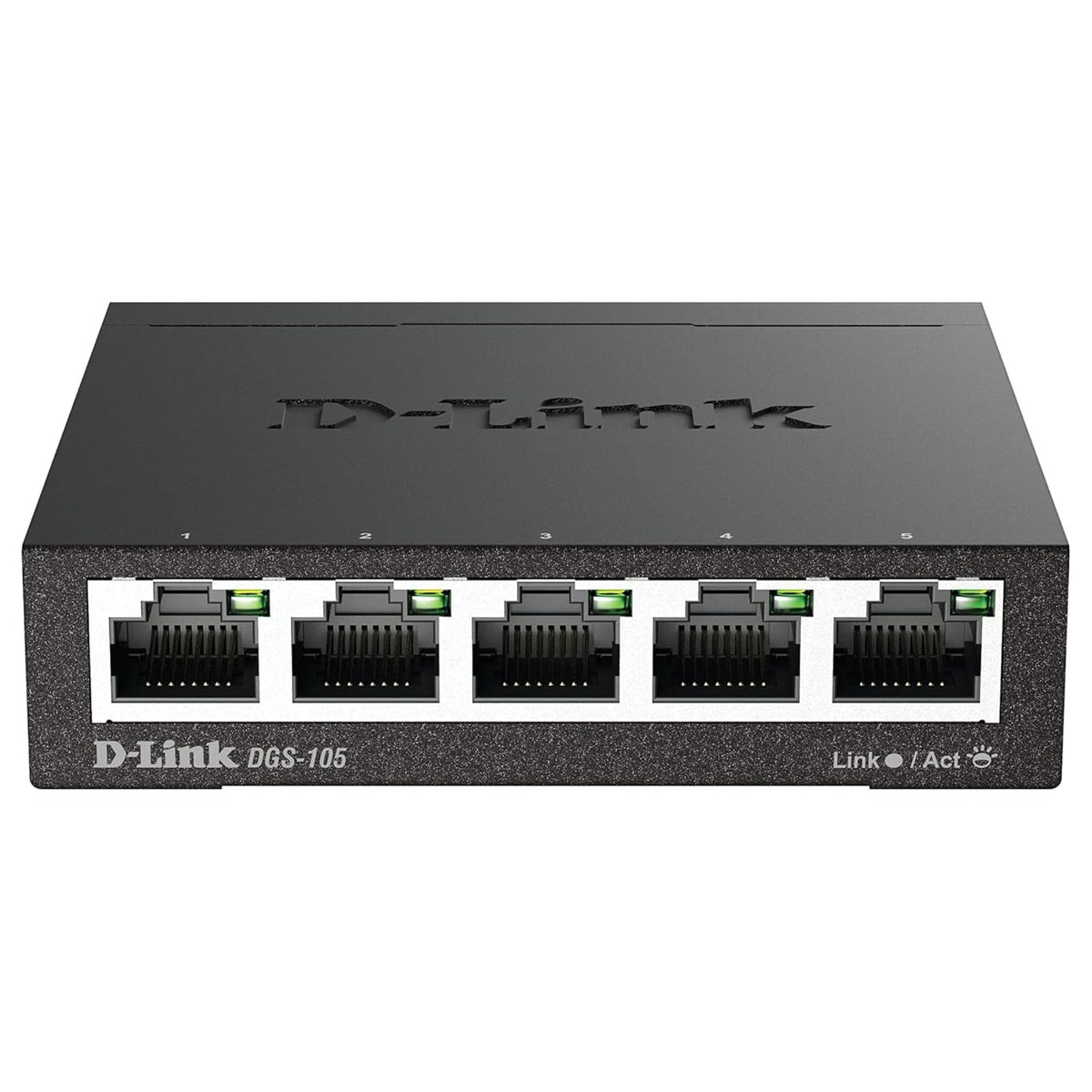 D-LINK 5-port 10/100/1000Mbps Gigabit Ethernet Switch - Metal Housing