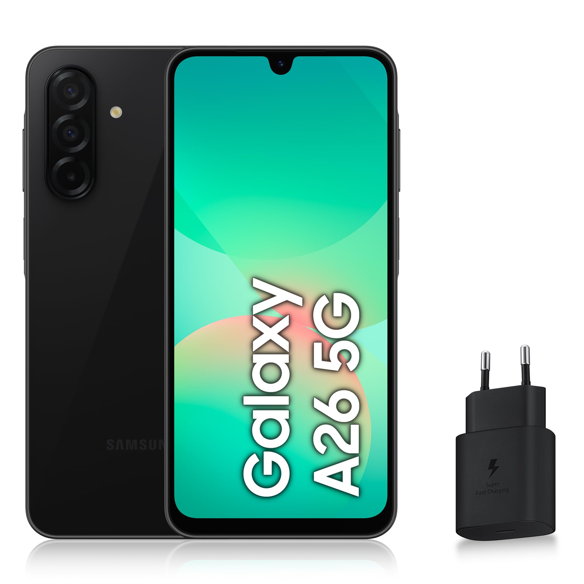 Samsung A266 Galaxy A26 (Double Sim - 6.7'' - 128 Go, 6 Go RAM) Blanc