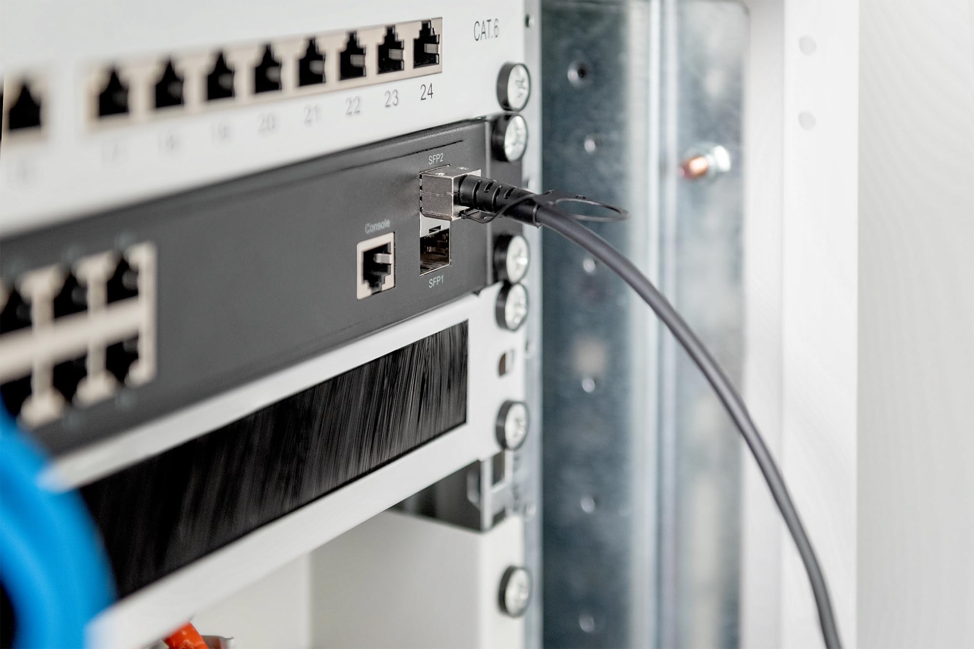 Digitus DN-81223 câble InfiniBand et a fibres optiques SFP+ Noir