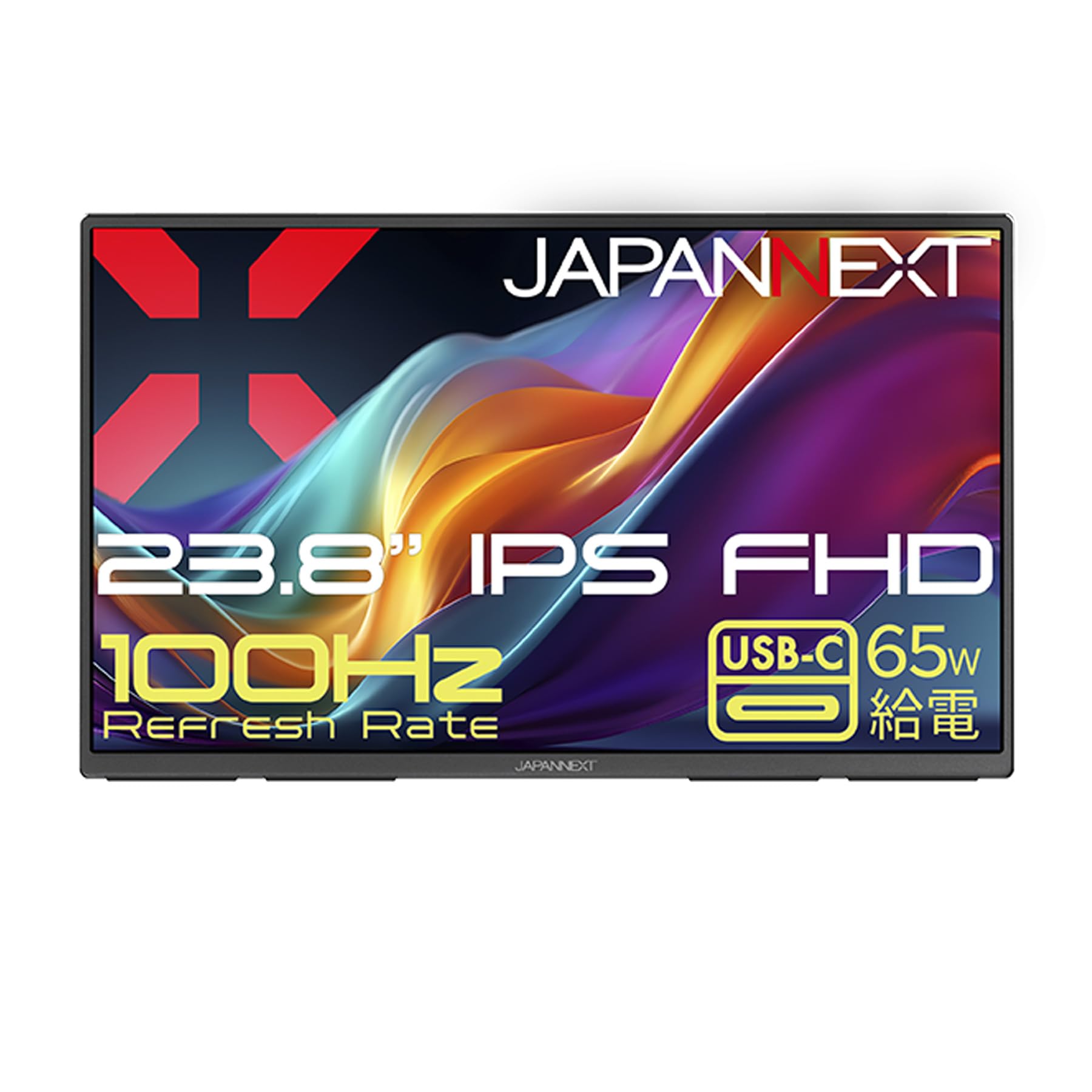 JAPANNEXT JNMDIPS238FC6 Ecran LED 23,8 FHD (1920x1080) 100Hz  IPS  250 cd/m   1