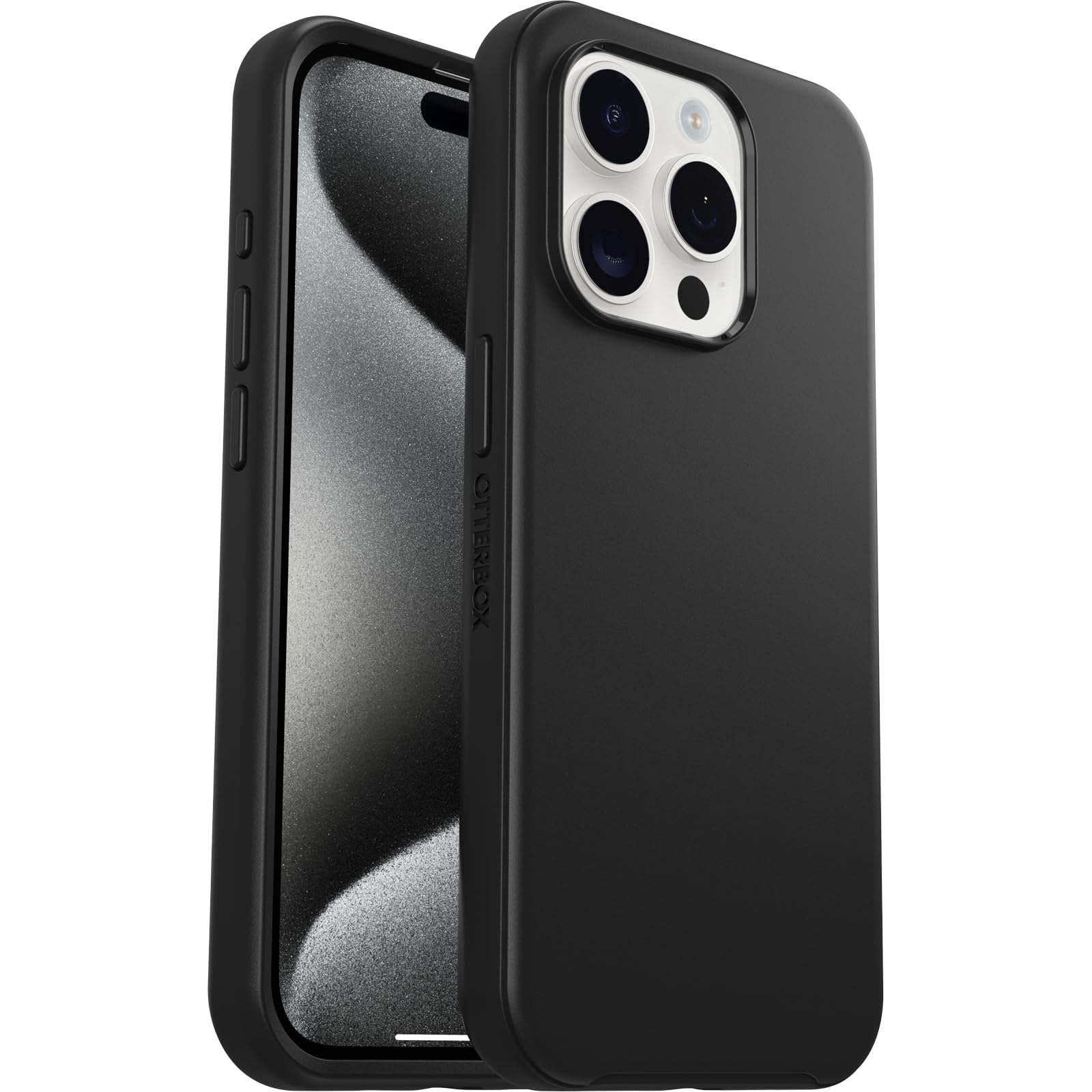 Symmetry iPhone 15 Pro - black POLYBAG