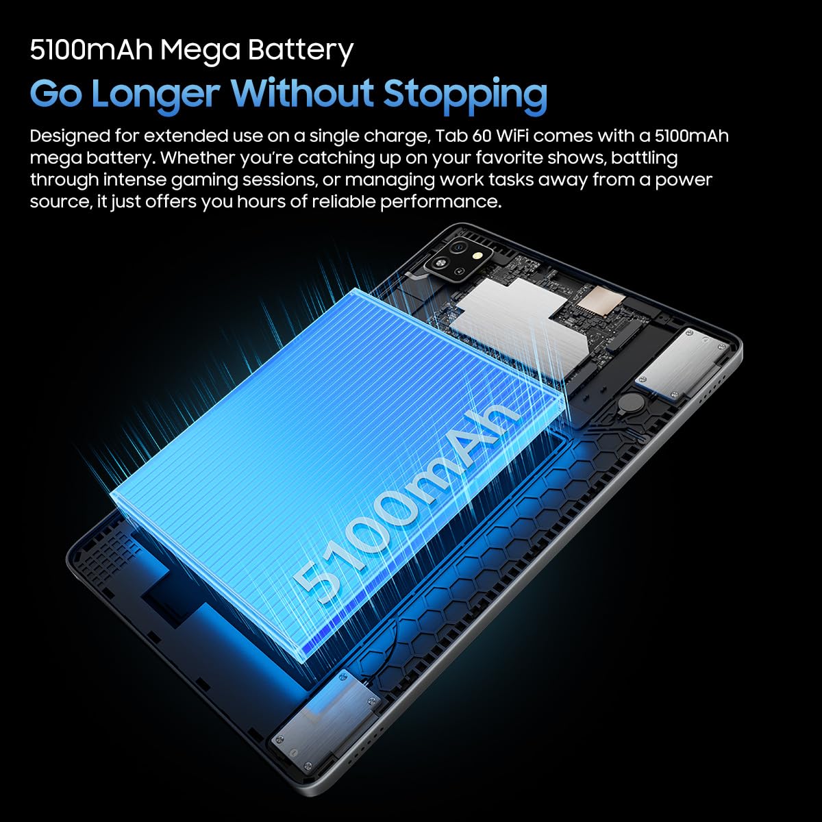 Blackview TAB 60 (Wifi - 10.1'' - 128 Go, 4 Go RAM) Bleu