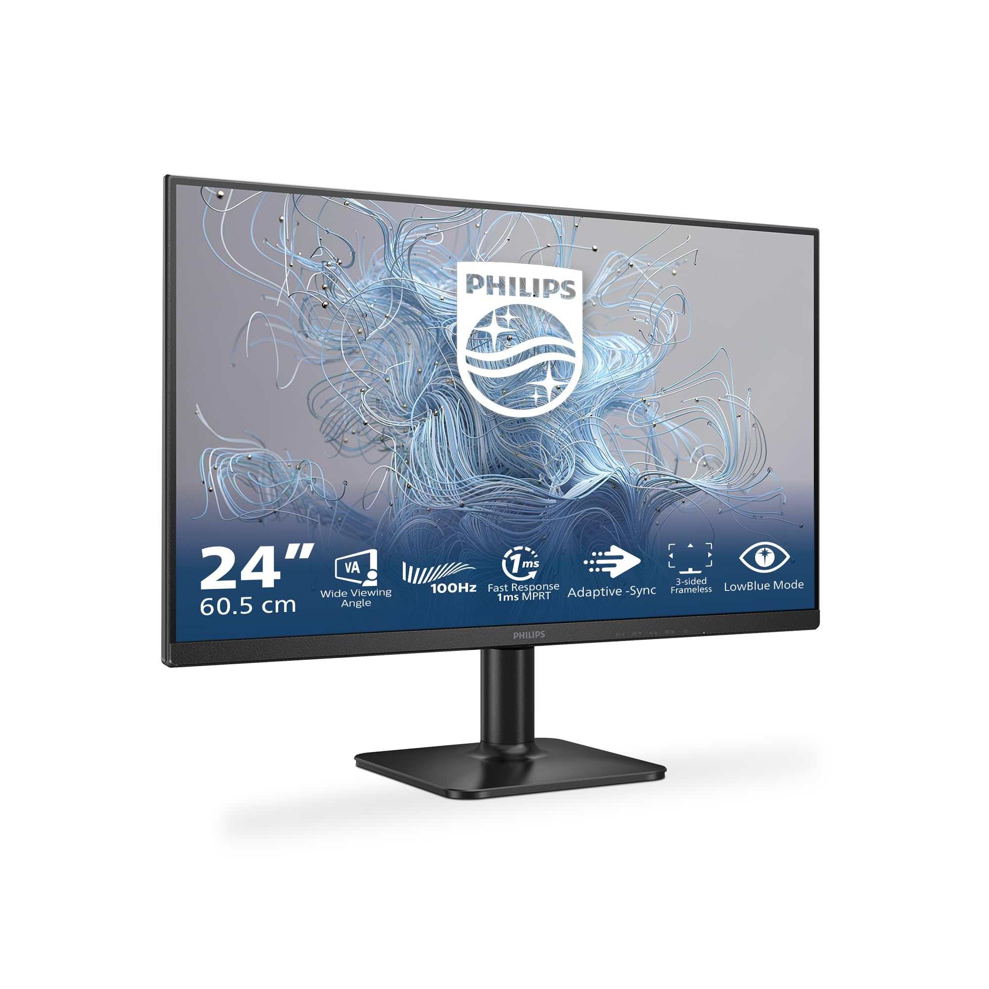 PHILIPS 24E2N1100LB/00 23.8p 1920x1080 100Hz HDMI D-Sub Black