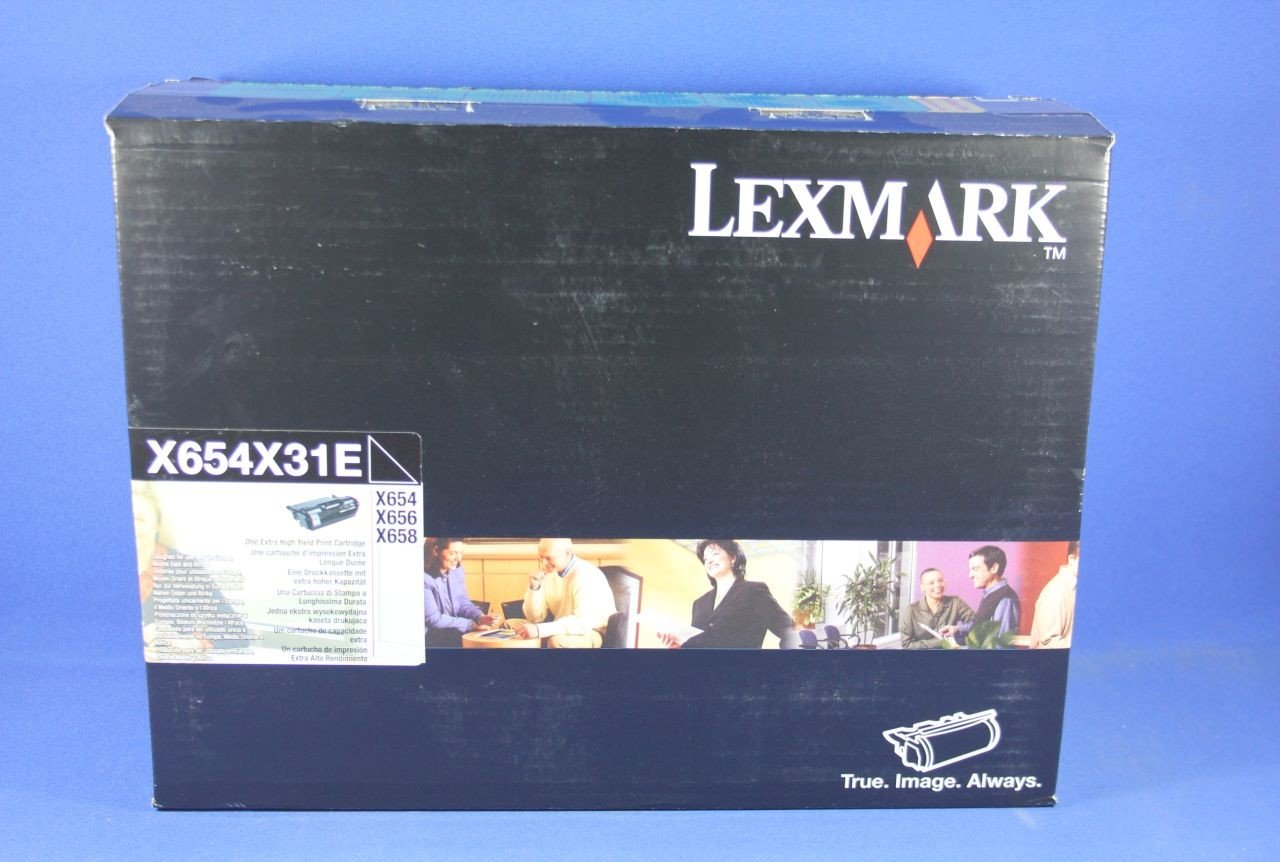 Toner LEXMARK X654X31E X654, X656, X658 - Noir