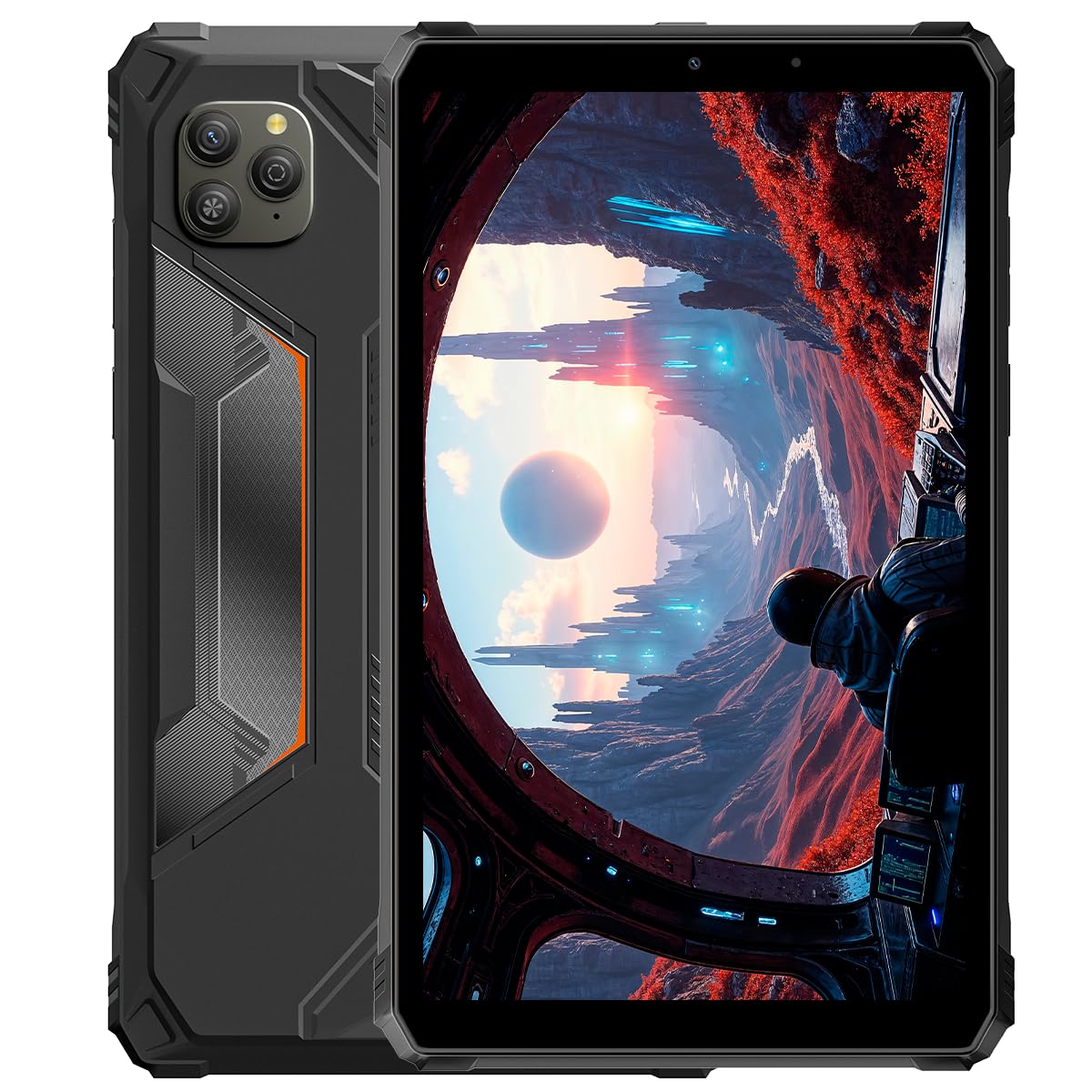 Blackview Active 5 (Double Sim - Ecran 8.68'' - 4G - NFC - 128 Go, 8 Go RAM) Noir