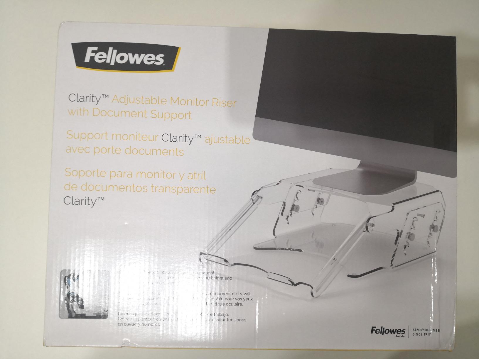 FELLOWES SUPPORT ORDINATEUR PORTABLE CLARITY