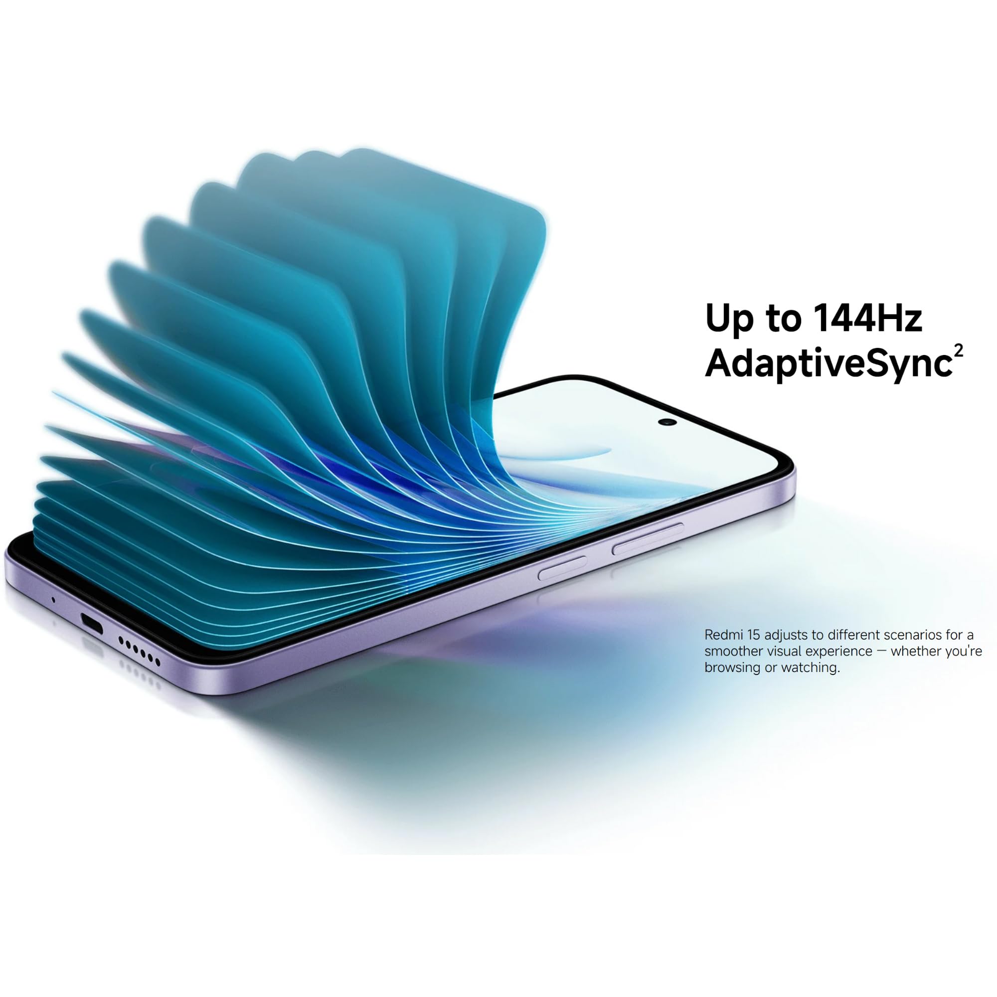 Xiaomi Redmi 15 4G (6.9''- NFC - 256 Go, 8 Go RAM) Violet
