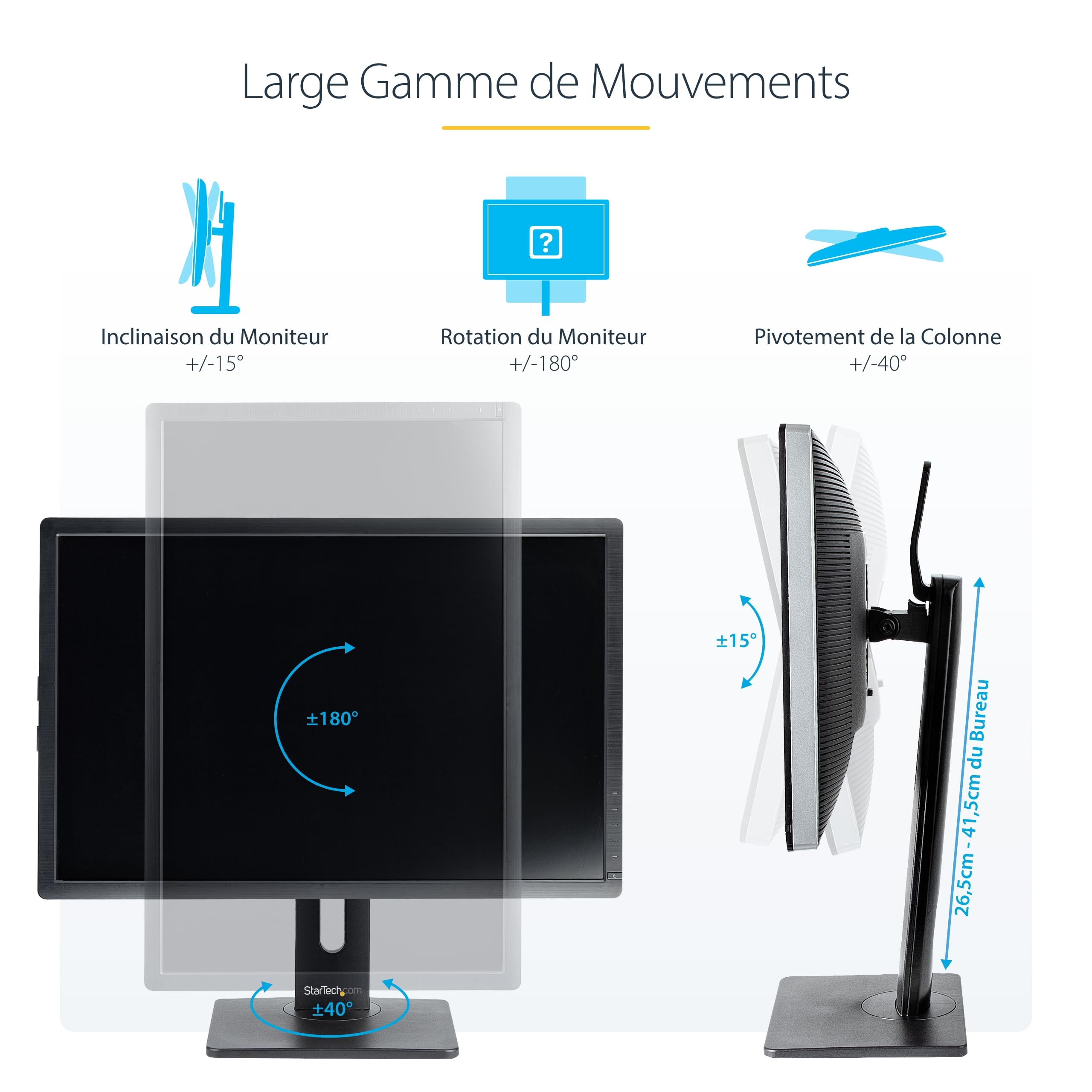 Free Standing Single Monitor Mount/Stand
