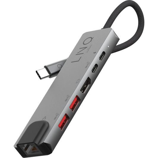 LINQ Hub multiport LQ48015 HDMI et ethernet