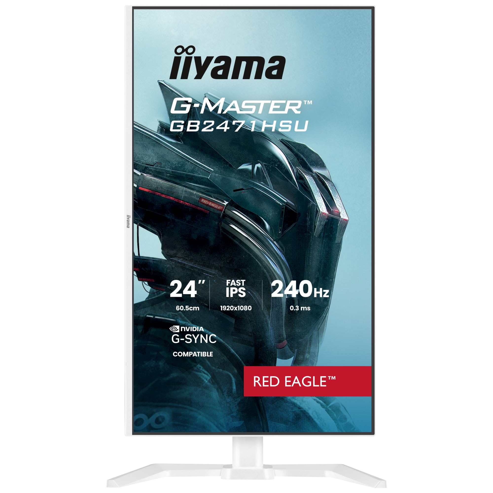 GB2471HSU-W1 24" FHD IPS 240Hz/HAS WHITE