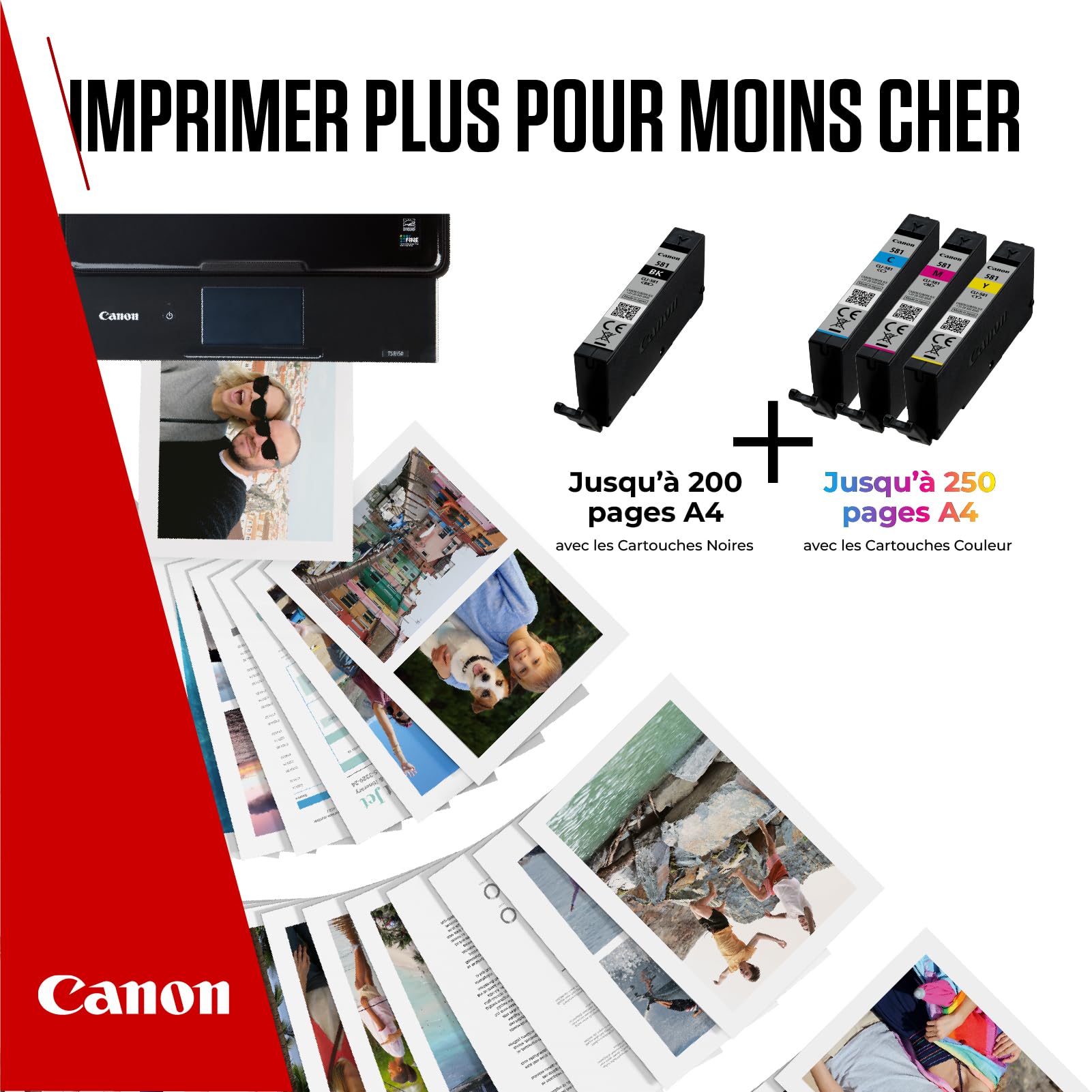 CANON CLI-581 Ink Cartridge BK/C/M/Y PHOTO