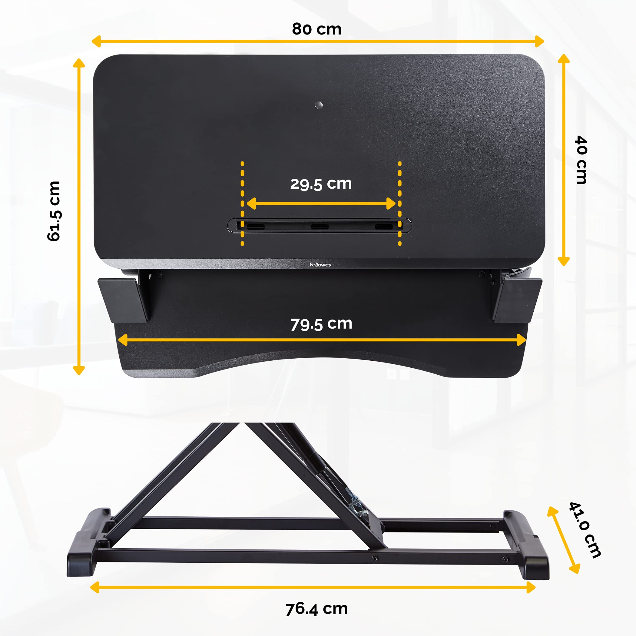 FELLOWES corsivo sit-stand workstation
