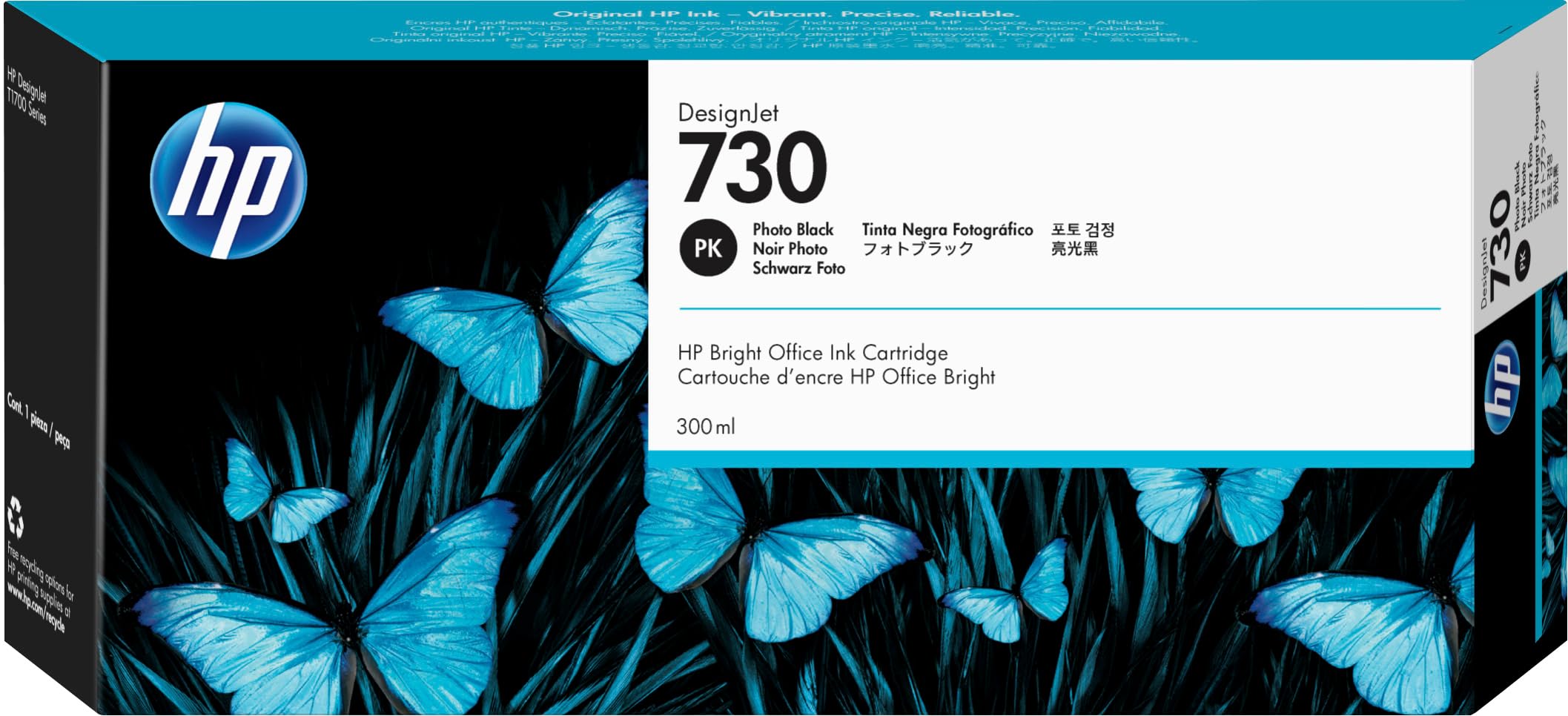 HP 730 300 ml Photo Black Ink Crtg