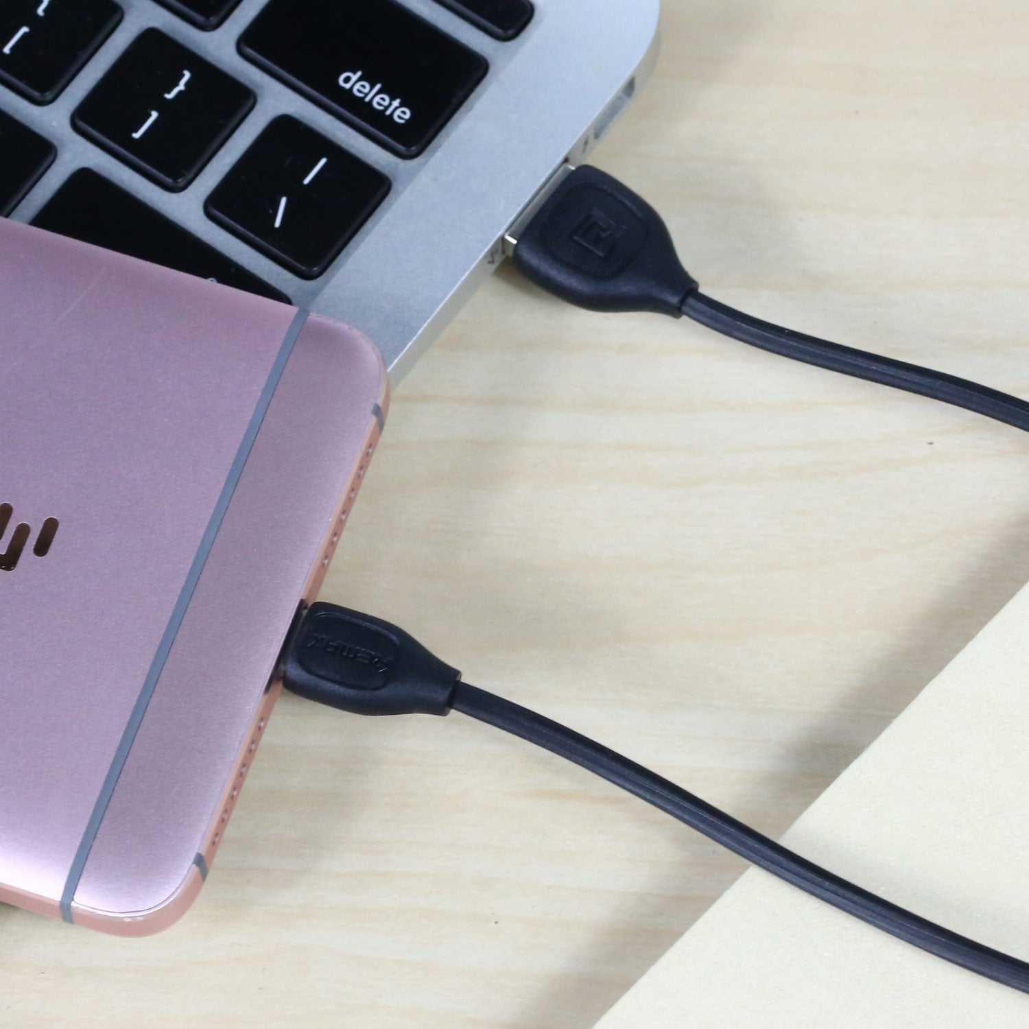 Câble Data Type-C vers USB - 1m - Noir (Compatible, Blister)