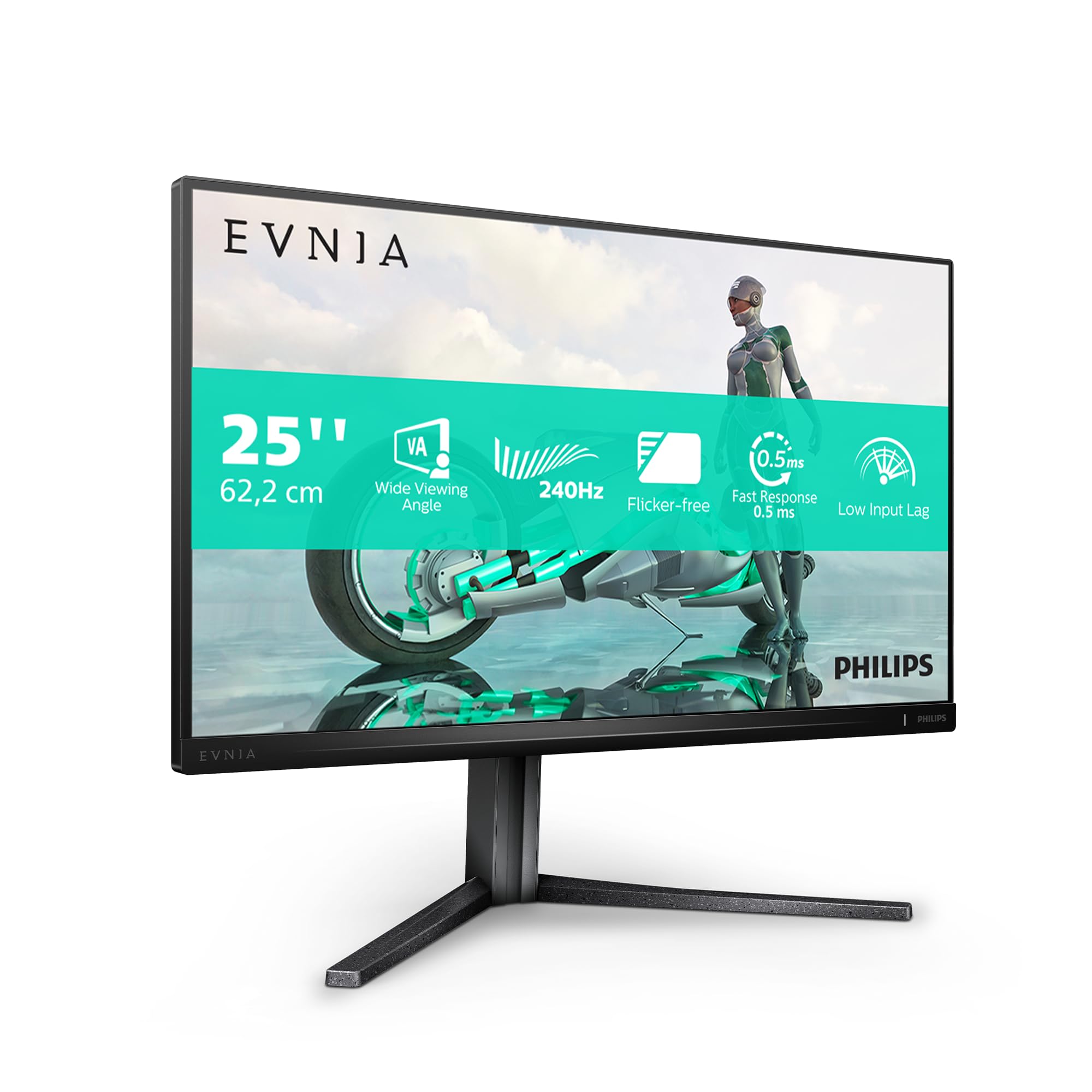 PHILIPS 25M2N3200W/00 24.5p 1920x1080 VA Flat 130mm 240Hz 1ms GtG FreeSymc Premium DP HDMI