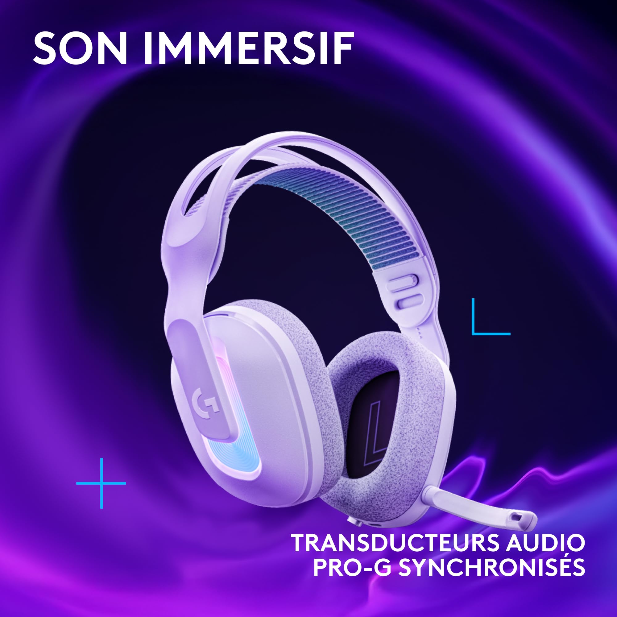 G522 LIGHTSPEED Headset - White