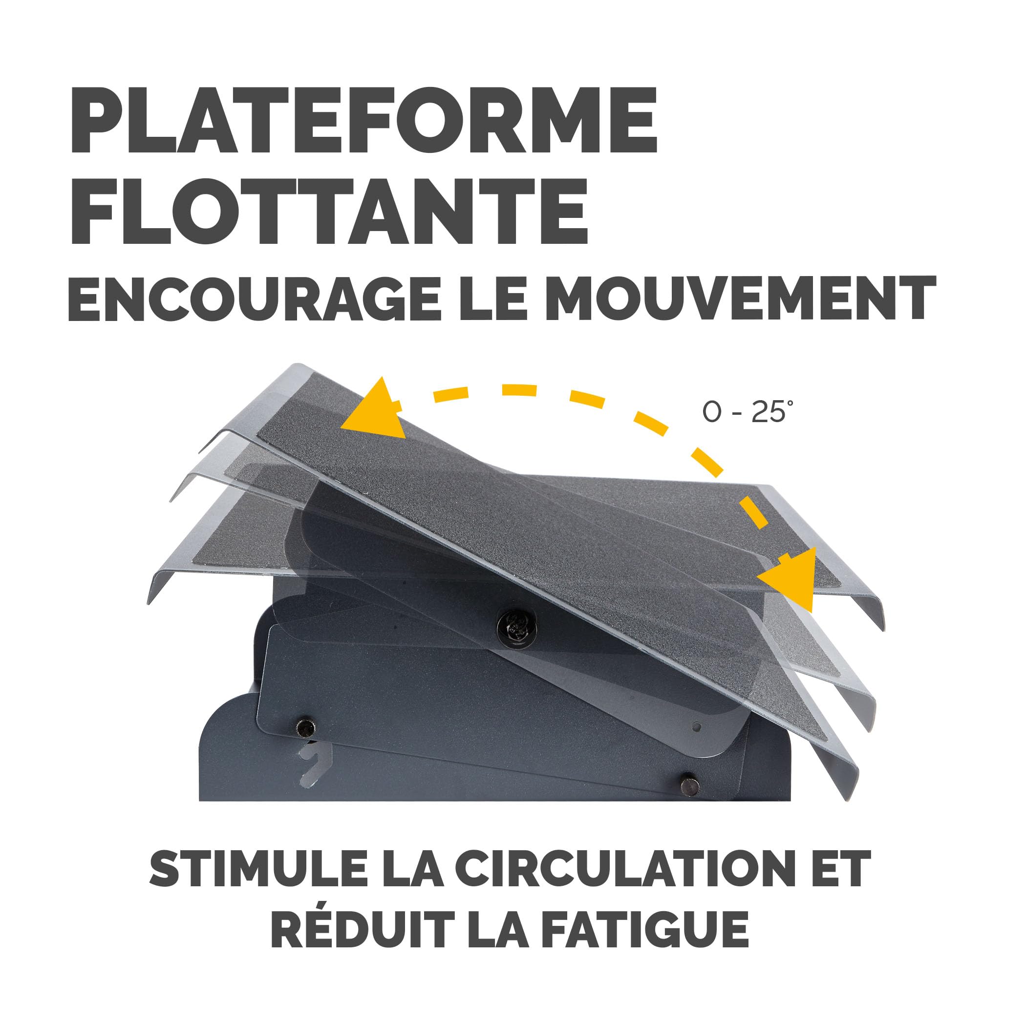 FELLOWES REPOSE-PIEDS ROBUSTE PRO SERIES