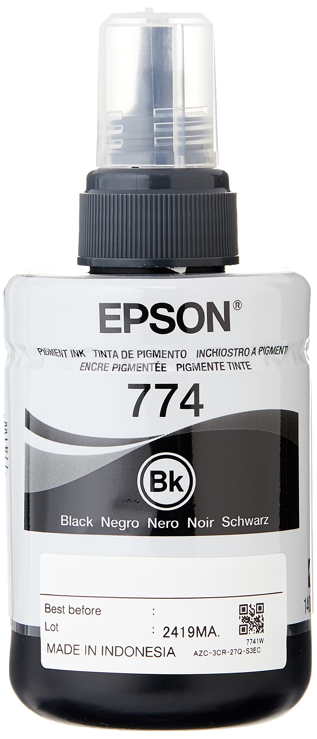 Ink/774 Bottle 140ml BK