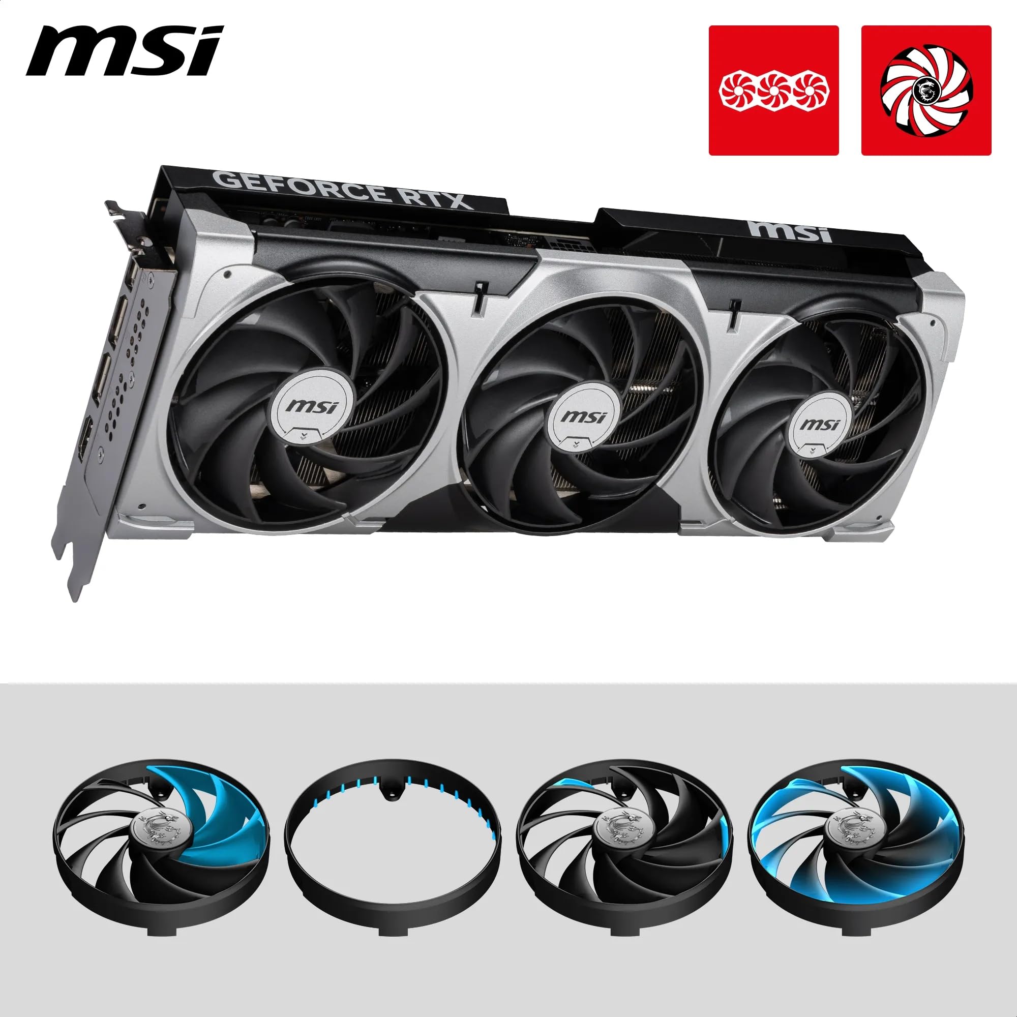 MSI GeForce RTX 5080 16G VENTUS 3X OC DLSS 4