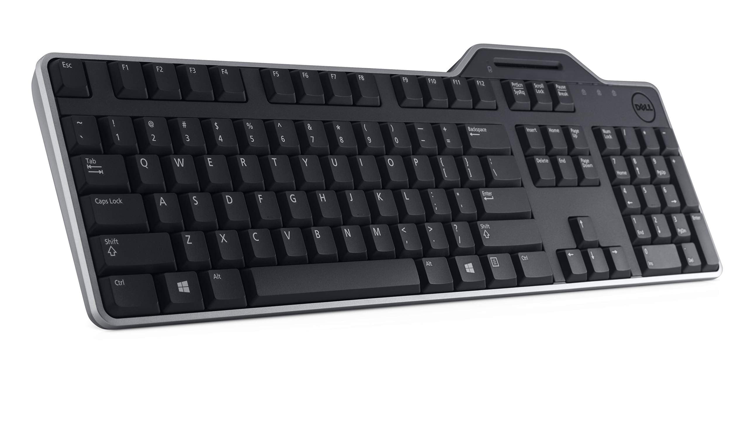 Dell 580-18366 - Taille réelle (100 %) - Avec fil - USB - QWERTY - Noir