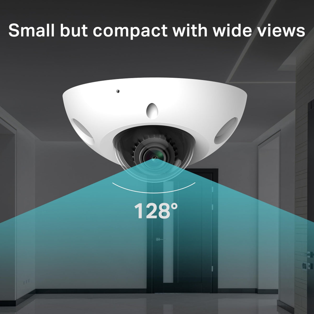 TP-LINK VIGI C230I Mini 3MP Mini Dome Network Camera 2.8mm