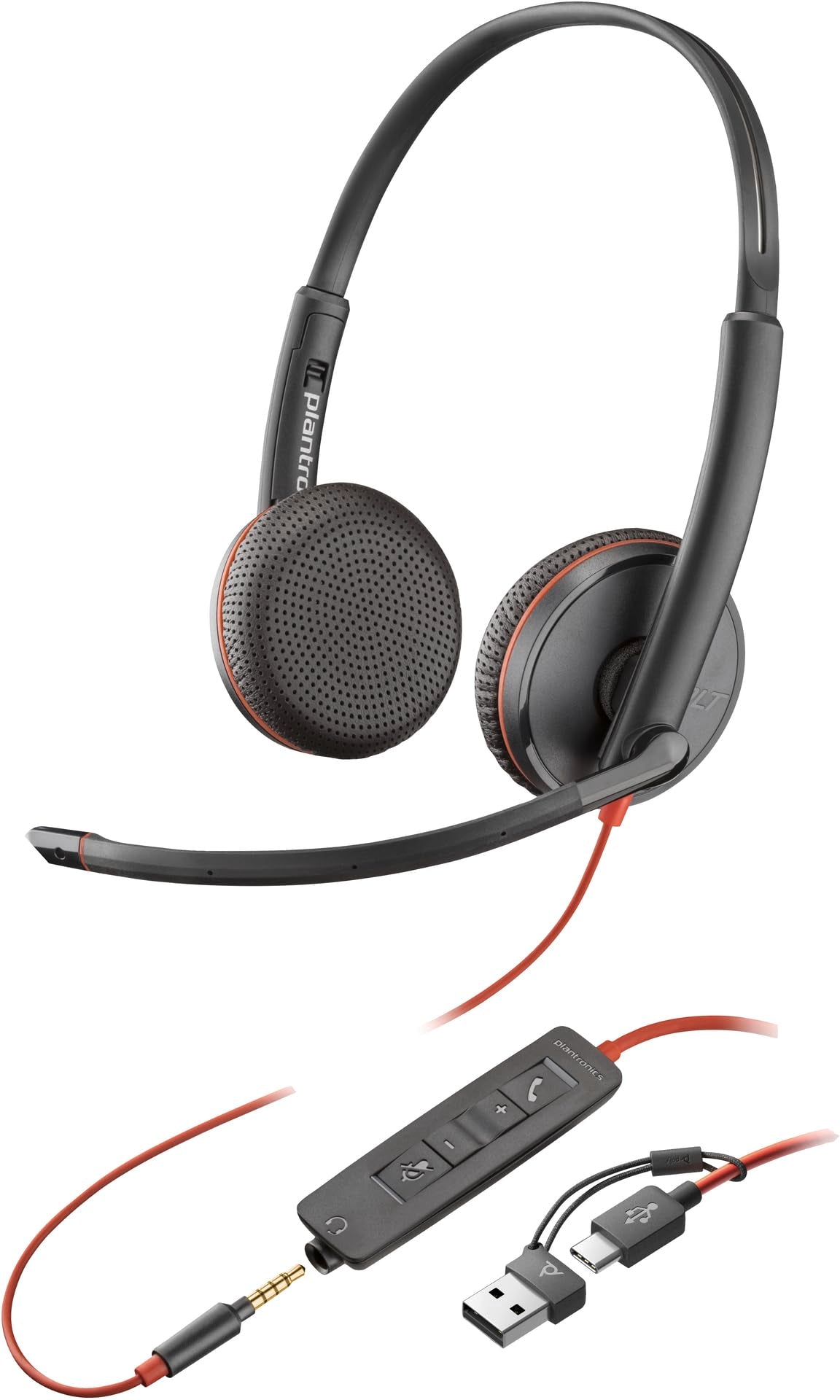 Poly BW 3225 USB-C HS+USB-C/A Bulk