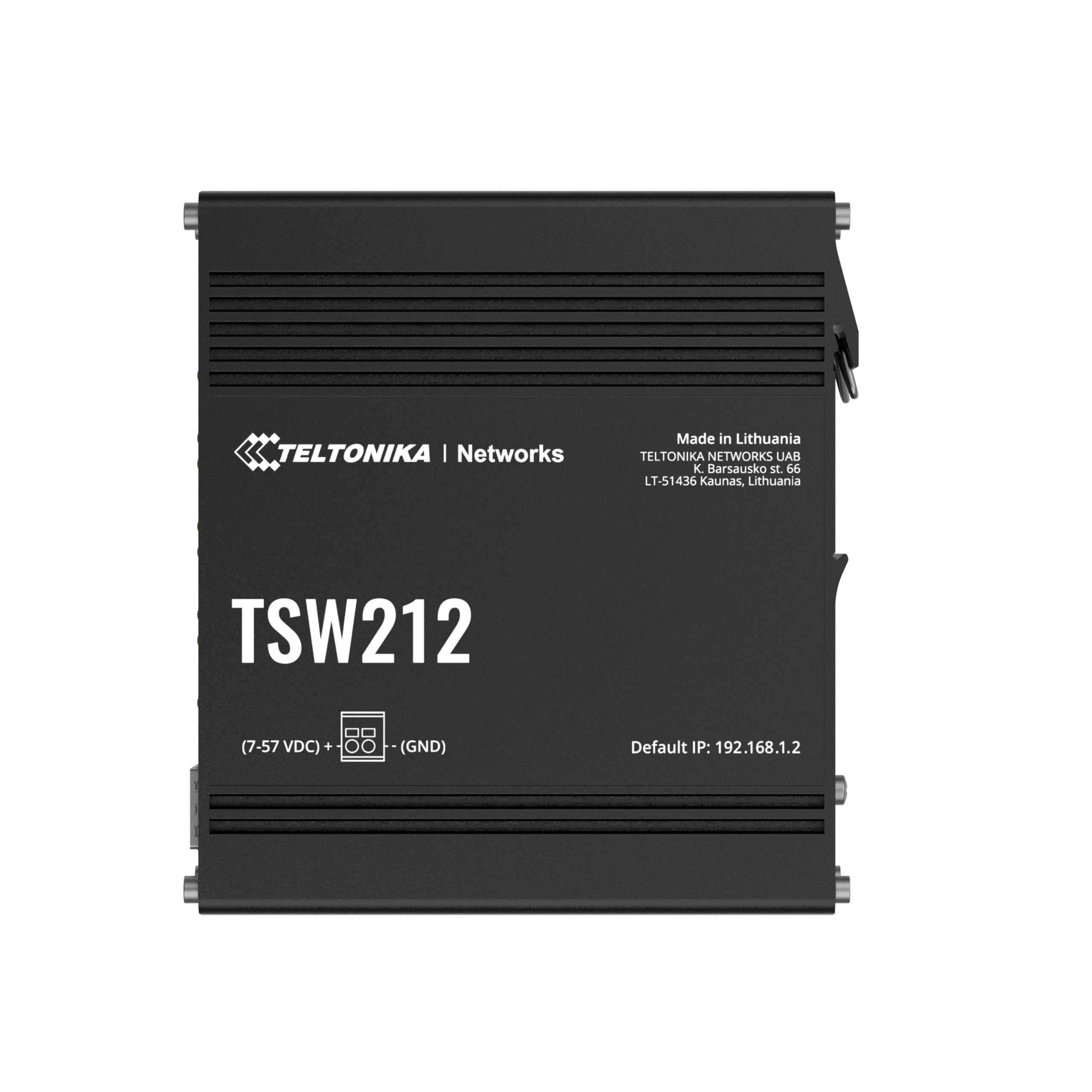 TELTONIKA NETWORKS TSW212 Layer2/L3 Managed Ethernet switch