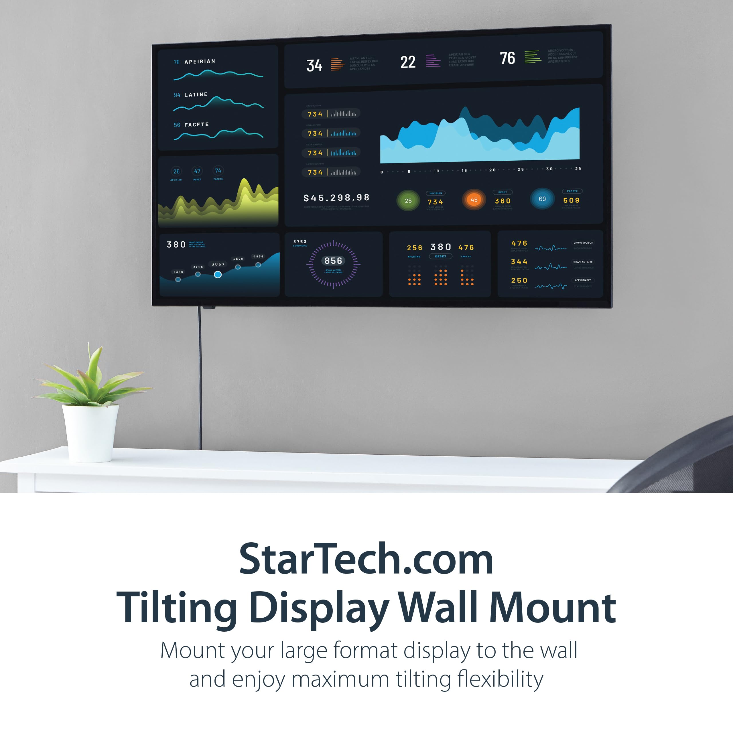 StarTech.com Flat-Screen TV Wall Mount