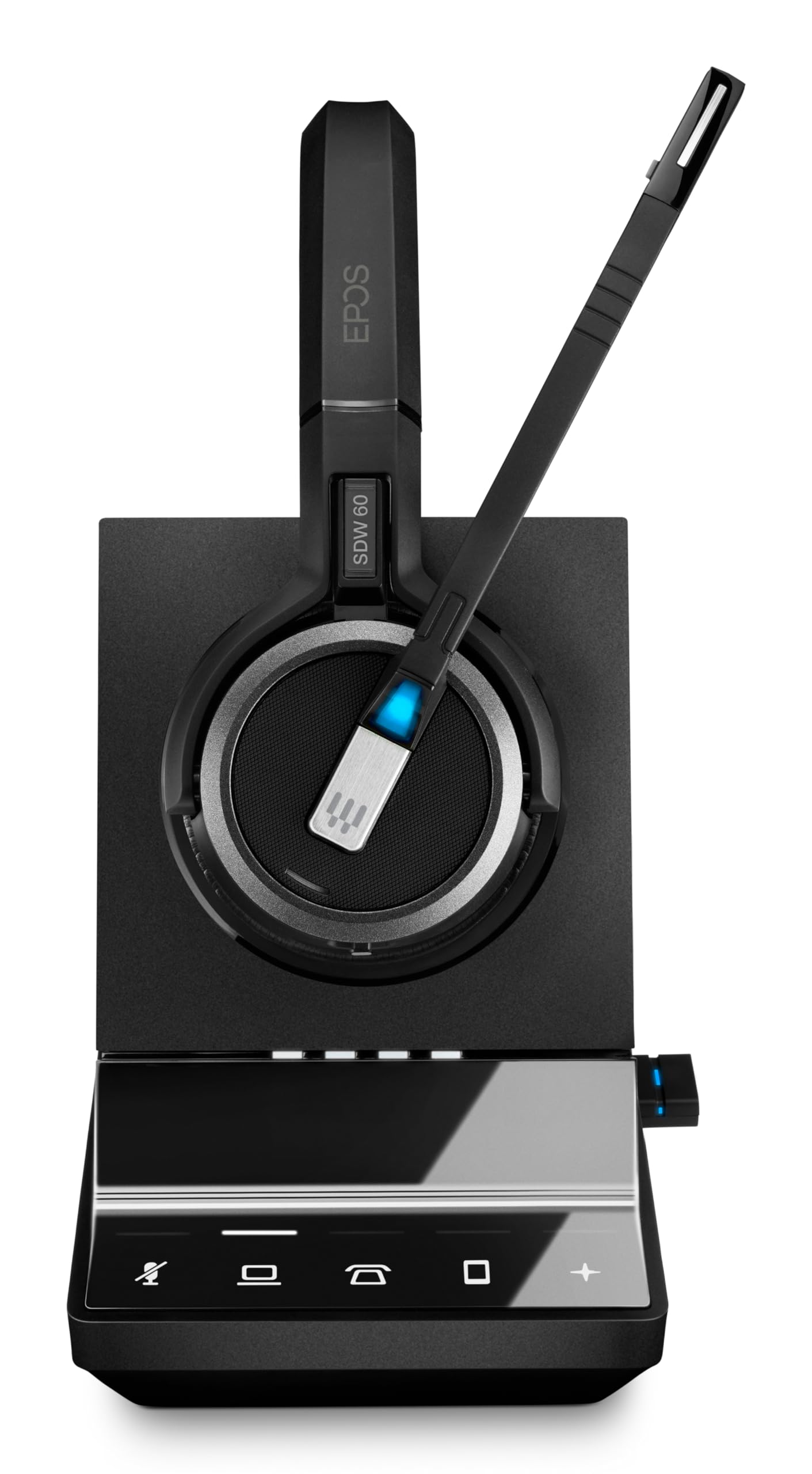 EPOS IMPACT SDW 5066 EU/UK/AUS Wireless DECT Headset UC ready with base station for phone mobile and PC incl BTD 800 dongle