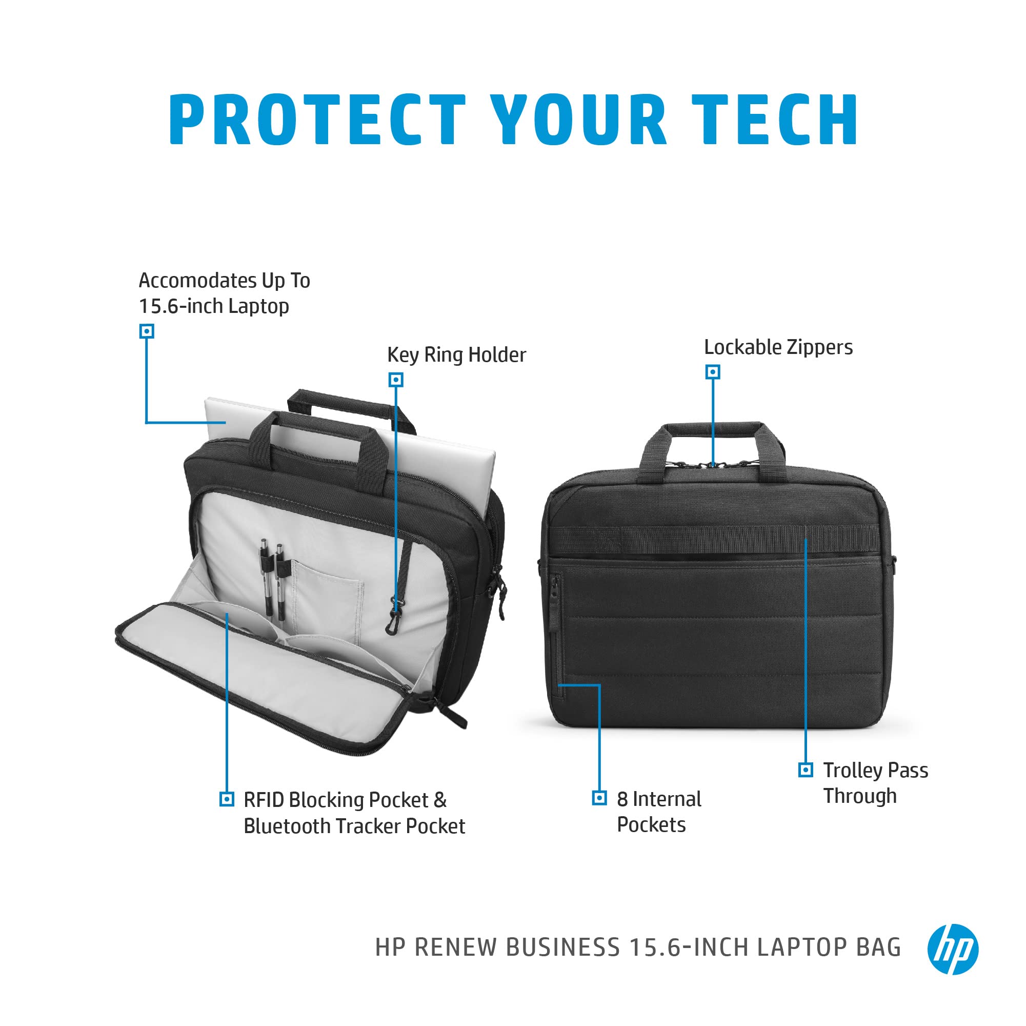 HP Renew Business 15.6pcs Laptop Bag