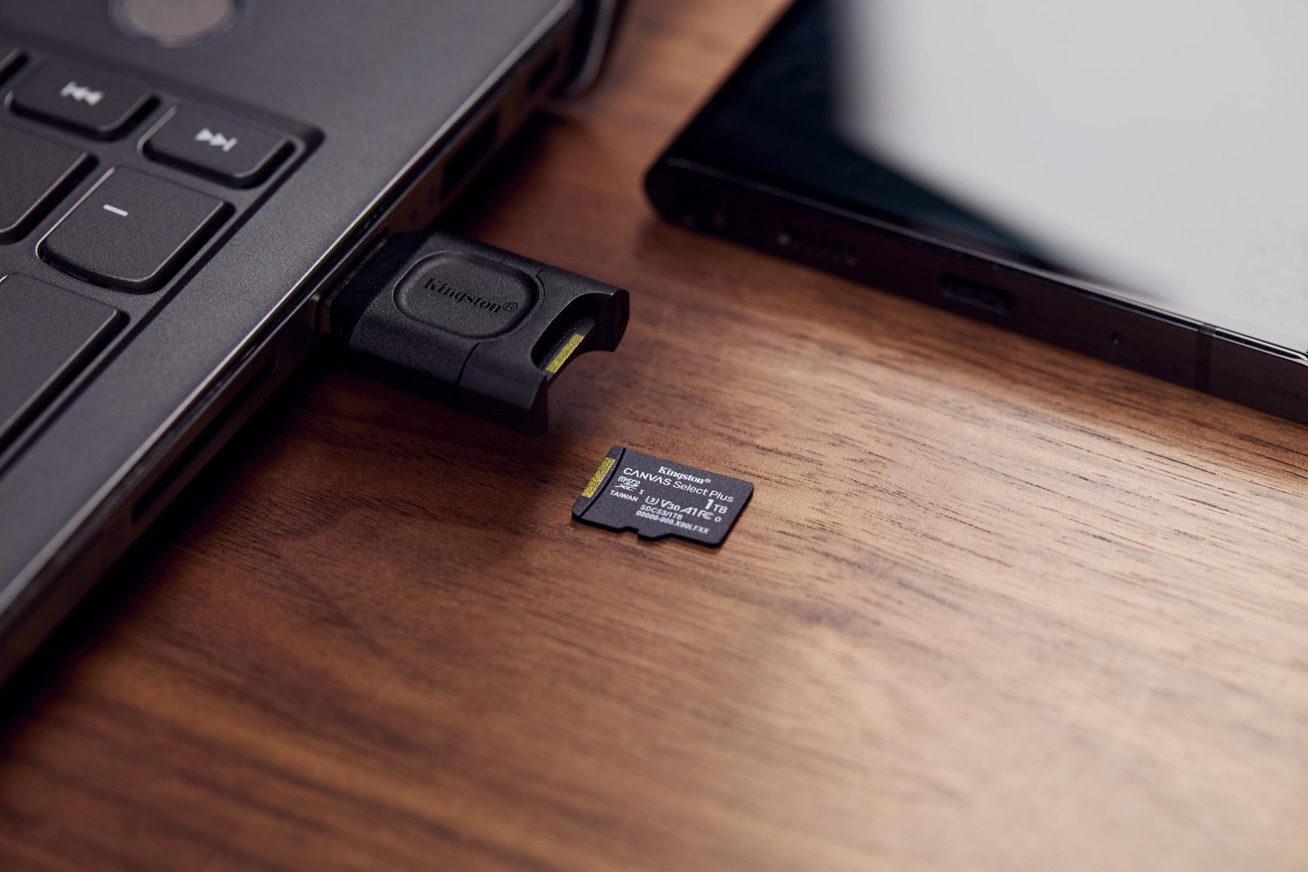 KINGSTON Canvas Select Plus Carte mémoire microSDXC 256Go Gen3 150MB/s A1 Adaptateur SD Inclus
