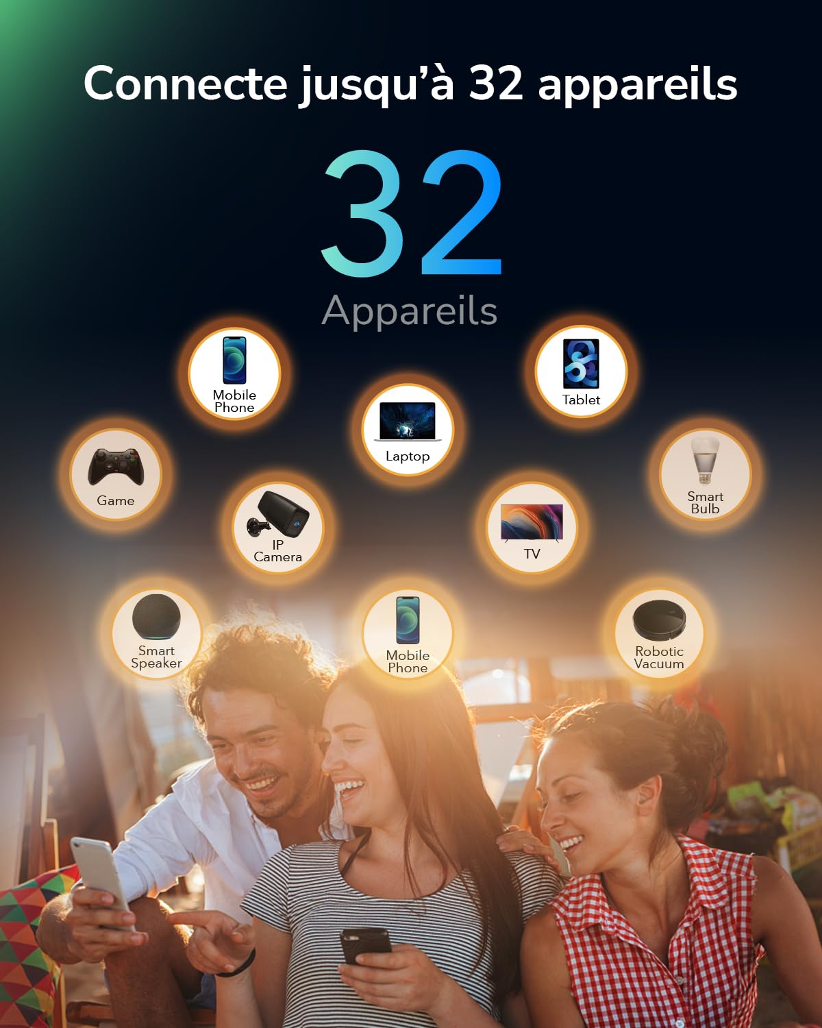 Cudy LT400 N300 Wi-Fi 4G LTE Cat4 Router