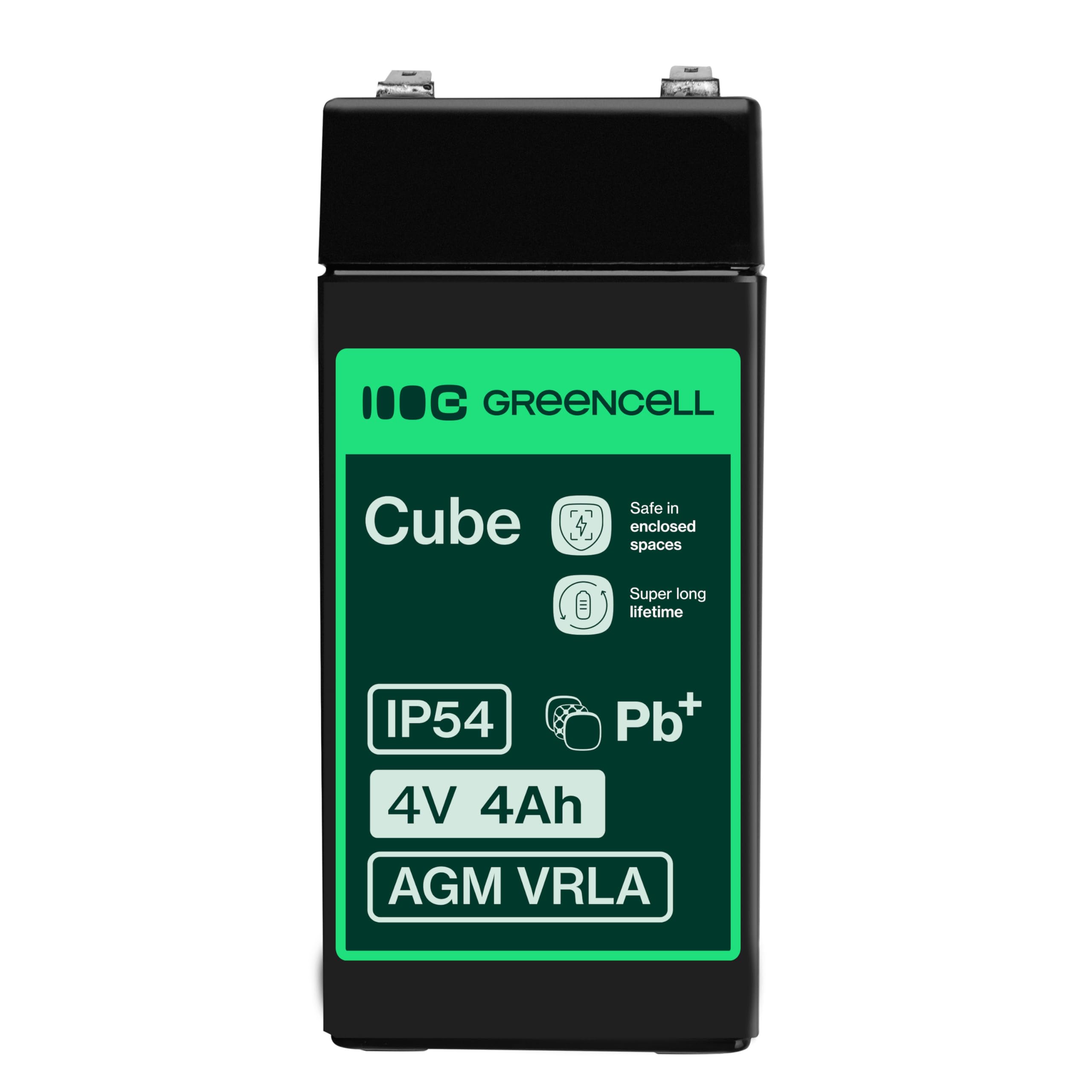 Green Cell AGM37 batterie rechargeable Sealed Lead Acid (VRLA) 4000 mAh 4 V