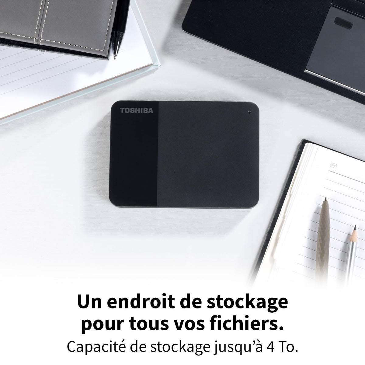 "Toshiba Canvio Ready disque dur externe 4 To 2.5"" Micro-USB B 2.0/3.2 Gen 1 (3.1 Gen 1) Noir"