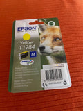 EPSON 1LB T1284 ink cartridge yellow standard capacity 3.5ml 1-pack RF-AM blister w/s
