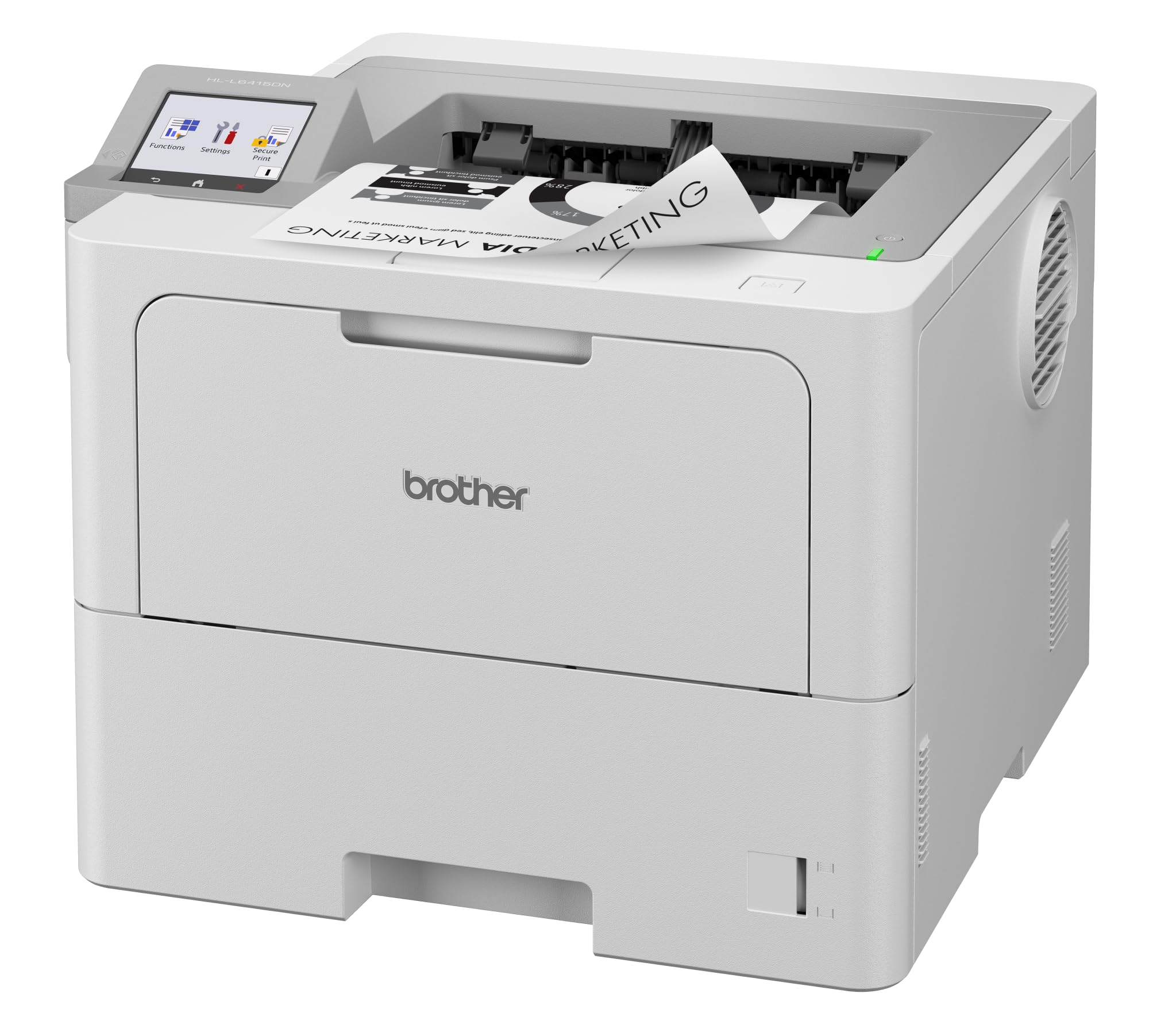 BROTHER HL-L6410DN Printer Mono B/W Duplex laser A4 1200x1200dpi 50ppm capacity 620 sheets USB 2.0 Gigabit LAN NFC USB 2.0 host