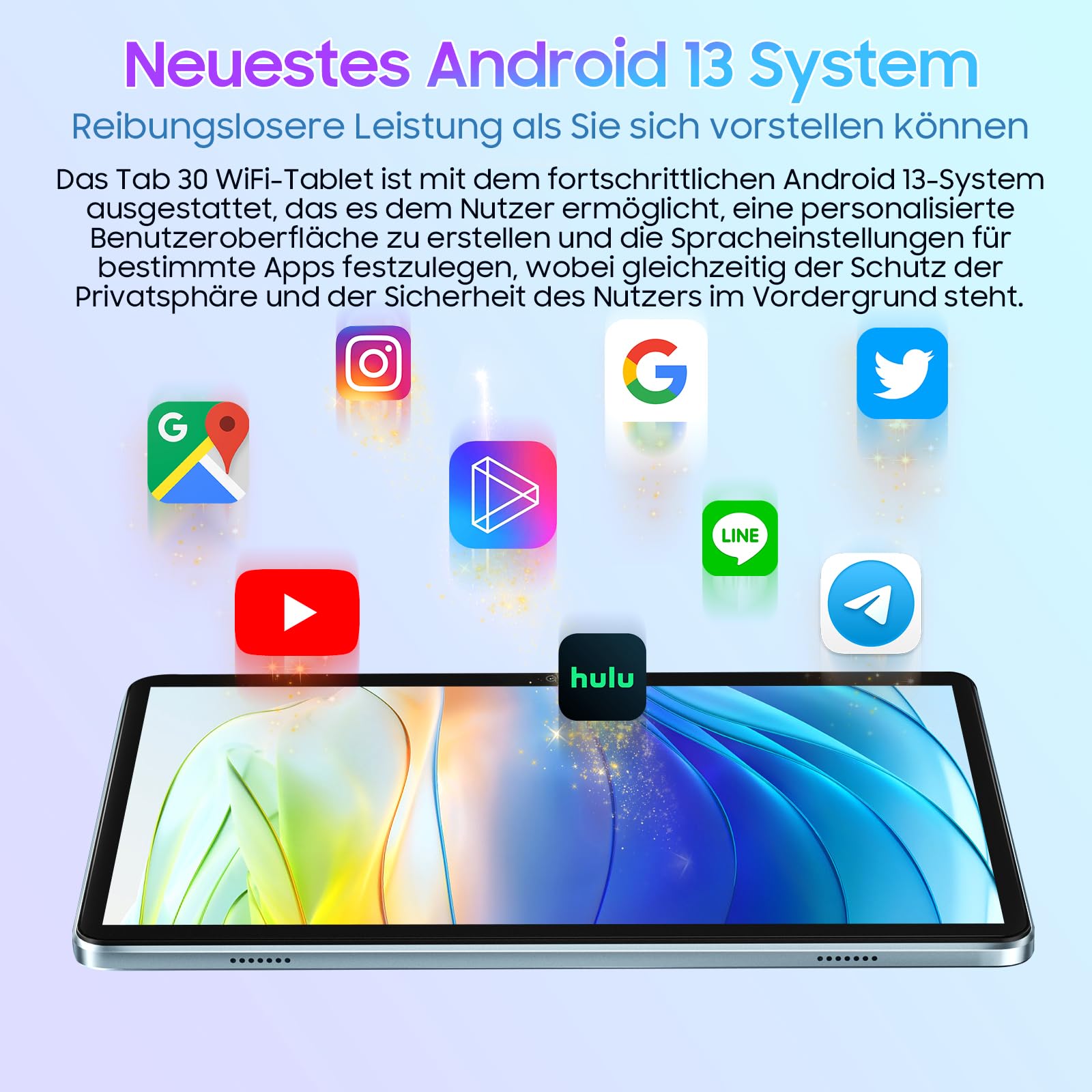 Blackview TAB 30 WiFi (WiFi 6 - 10.1'' - 64 Go, 2 Go RAM) Bleu