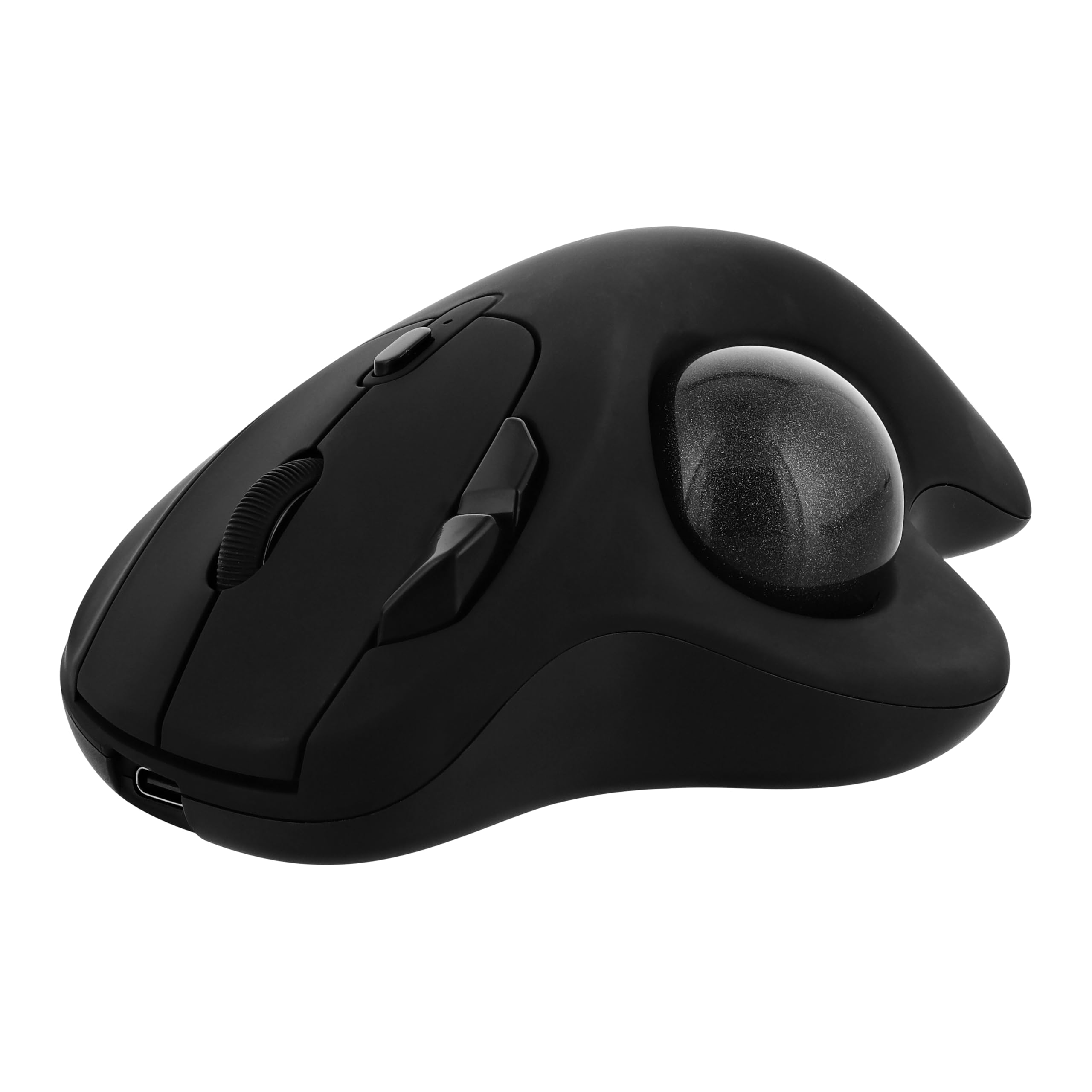 TNB ERGO DUAL CONNECT rechargeable ergonomic trackball mouse black